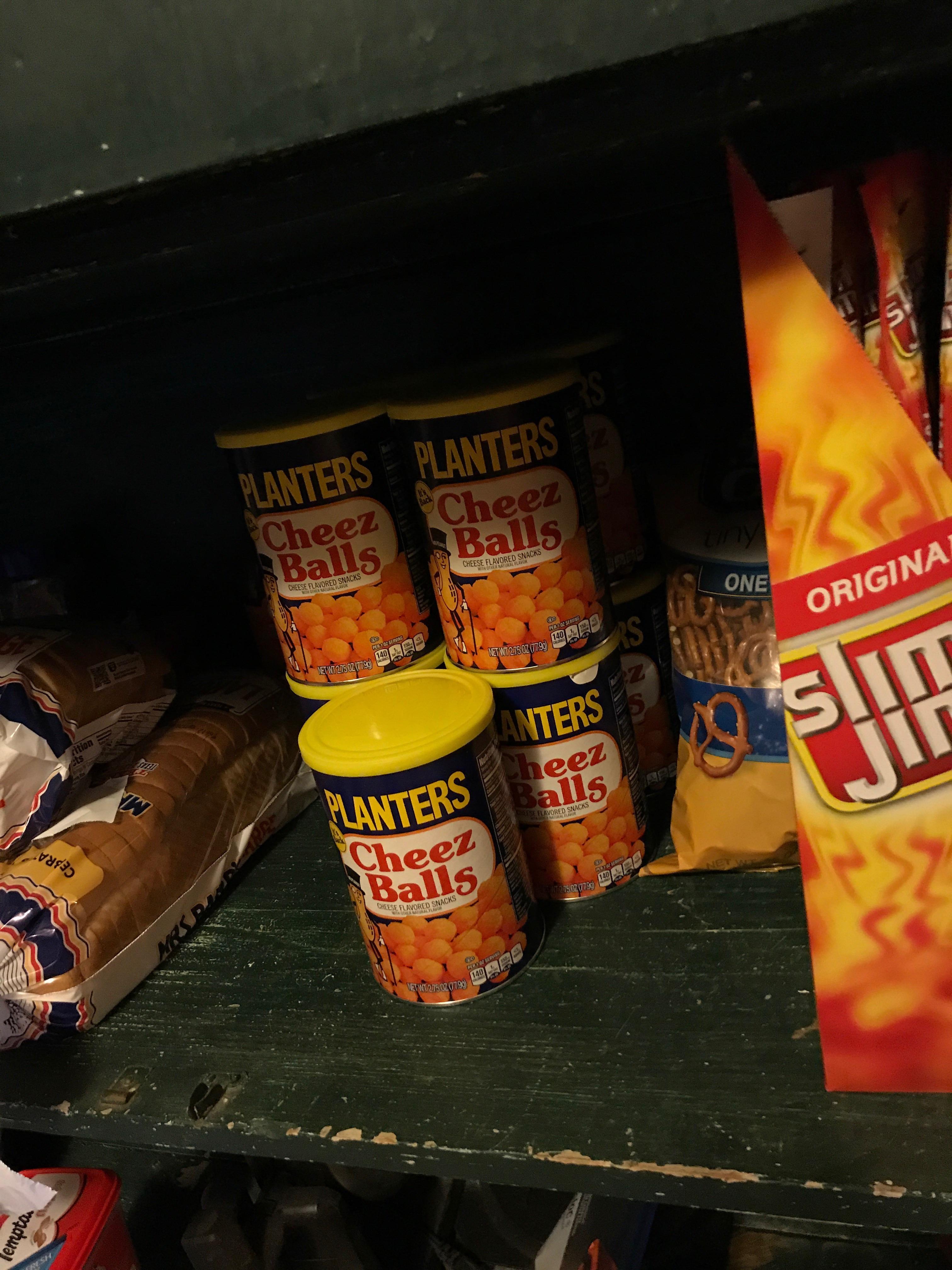 Planters Cheez Balls. Found em gonna eat them all. r/nostalgia