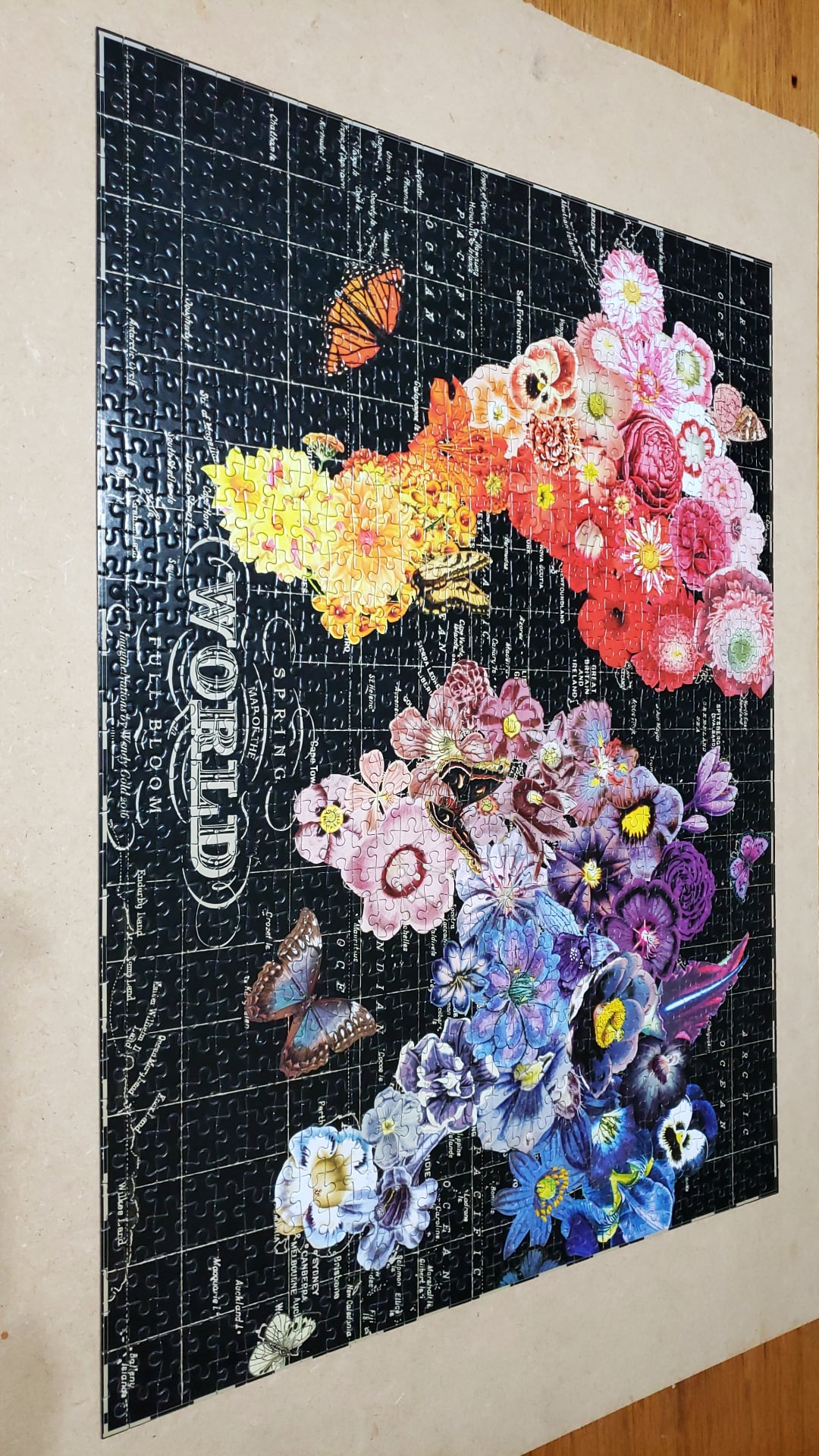 1000 piece Galison puzzle called fullbloom r/Jigsawpuzzles