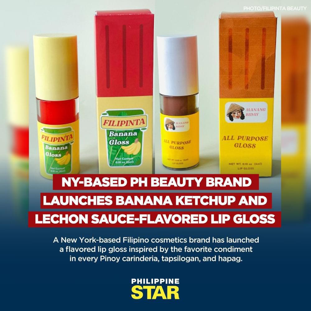 NYbased PH beauty brand launches banana ketchup and lechon sauce