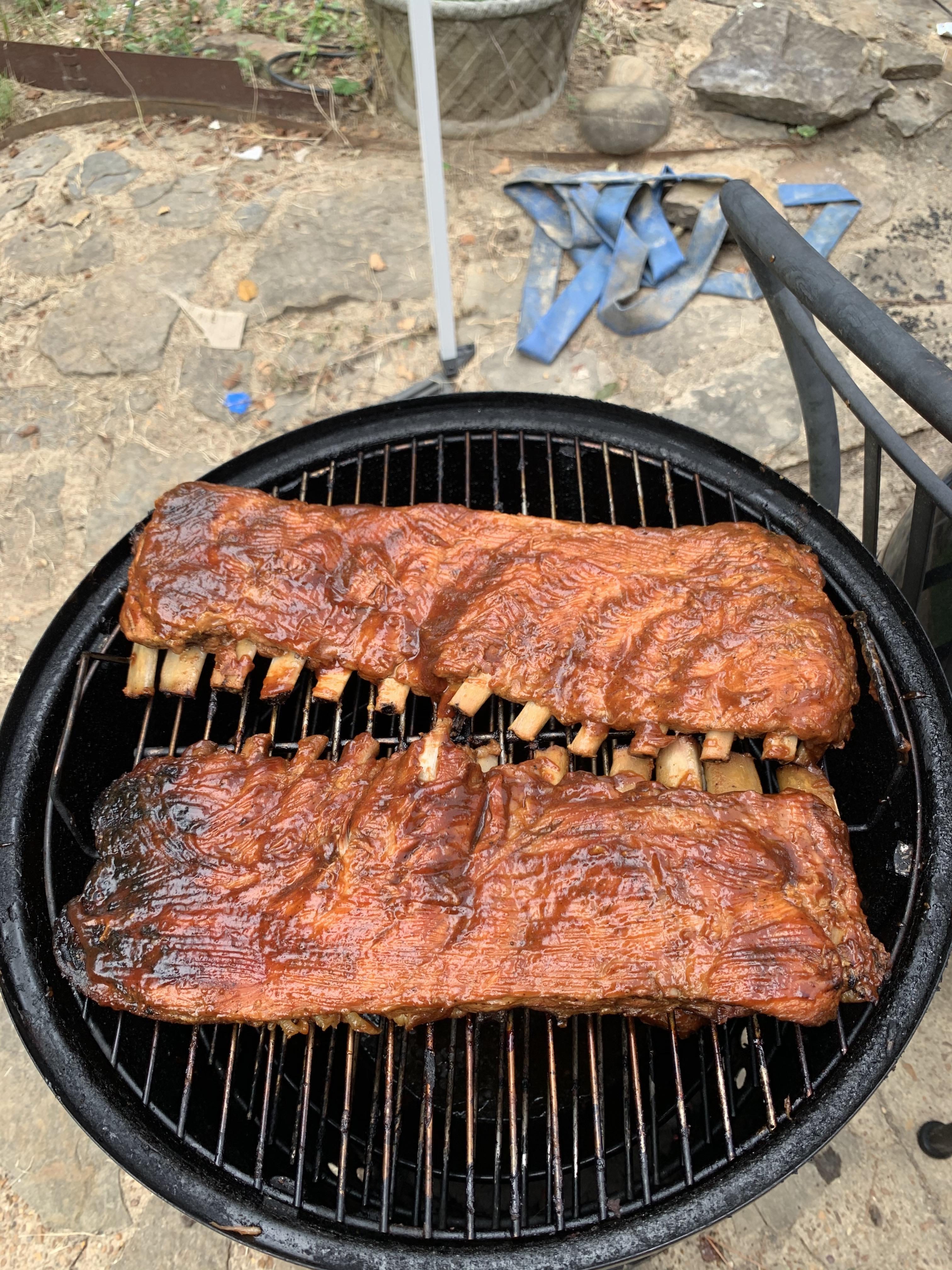 Obligatory Fourth of July rib shot r/BBQ