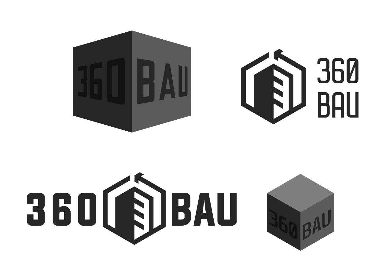 logo for a german construction company. which is better? r/logodesign