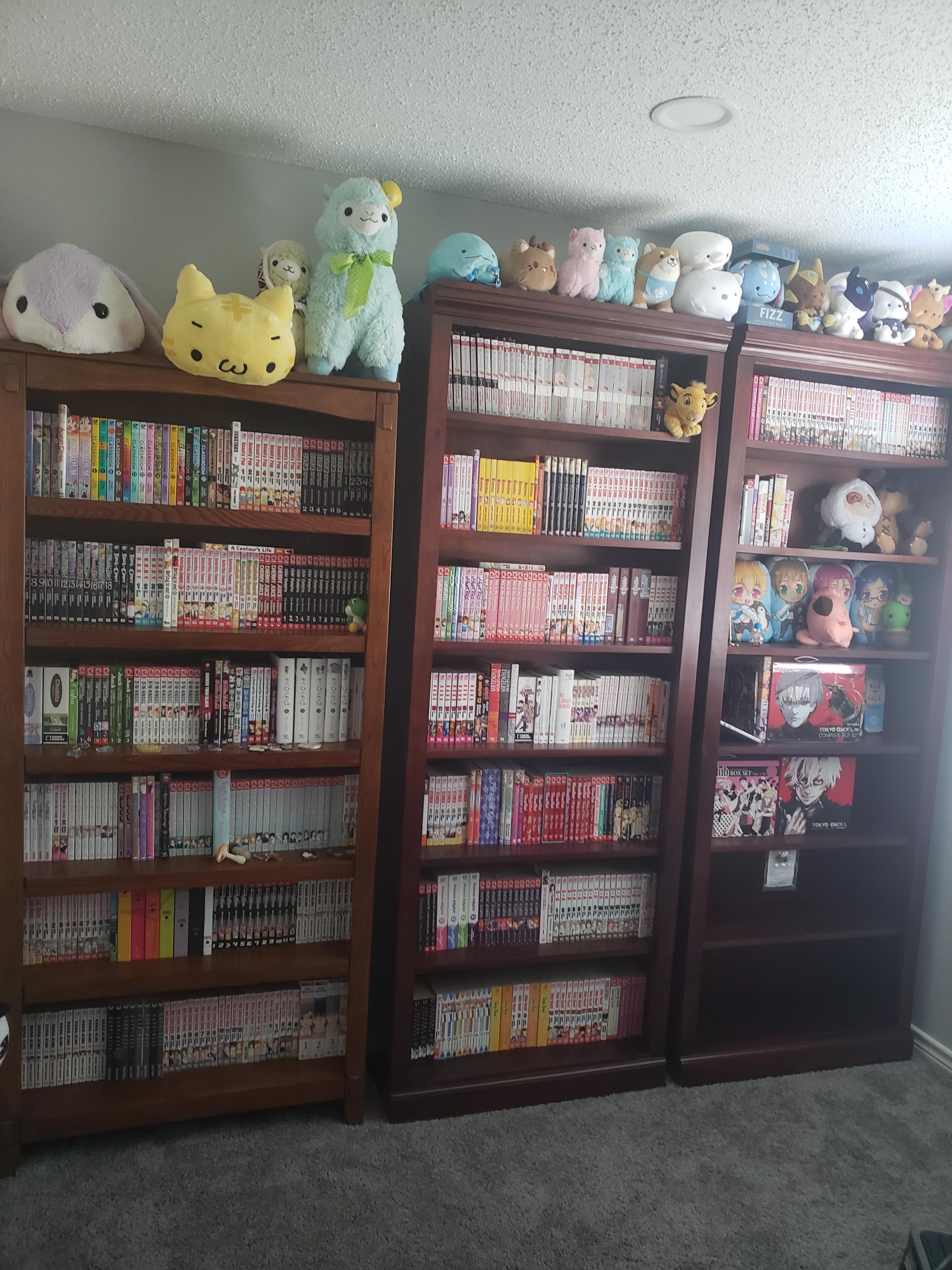 Finally have all my manga up together MangaCollectors