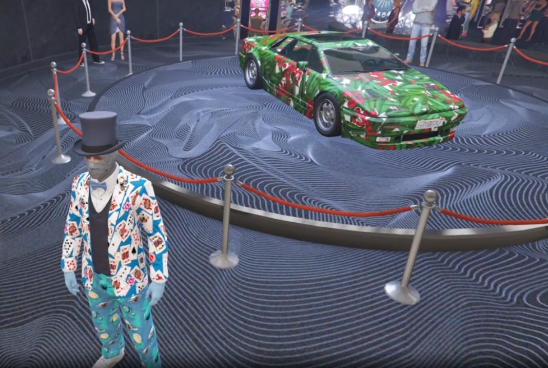 Casino Podium Car 12/19/2019; Ardent