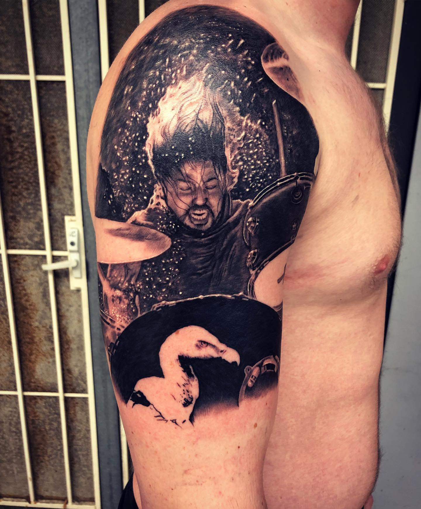 Dave Grohl Tattoo tattoo