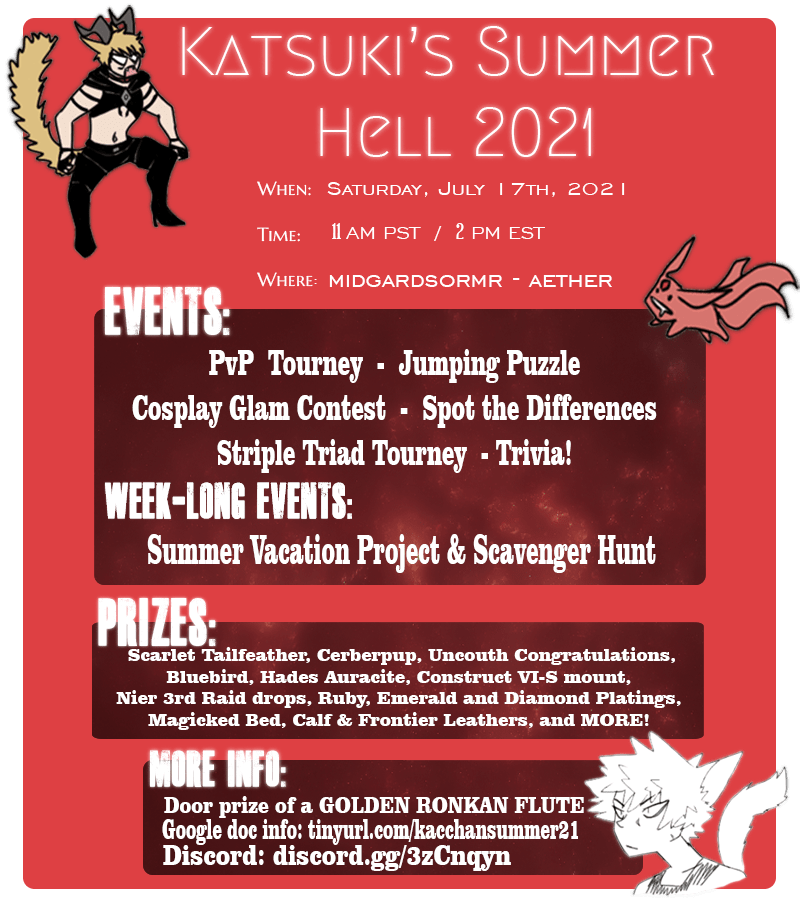 (Aether) Midgardsormr Community Event July 17th! ffxiv