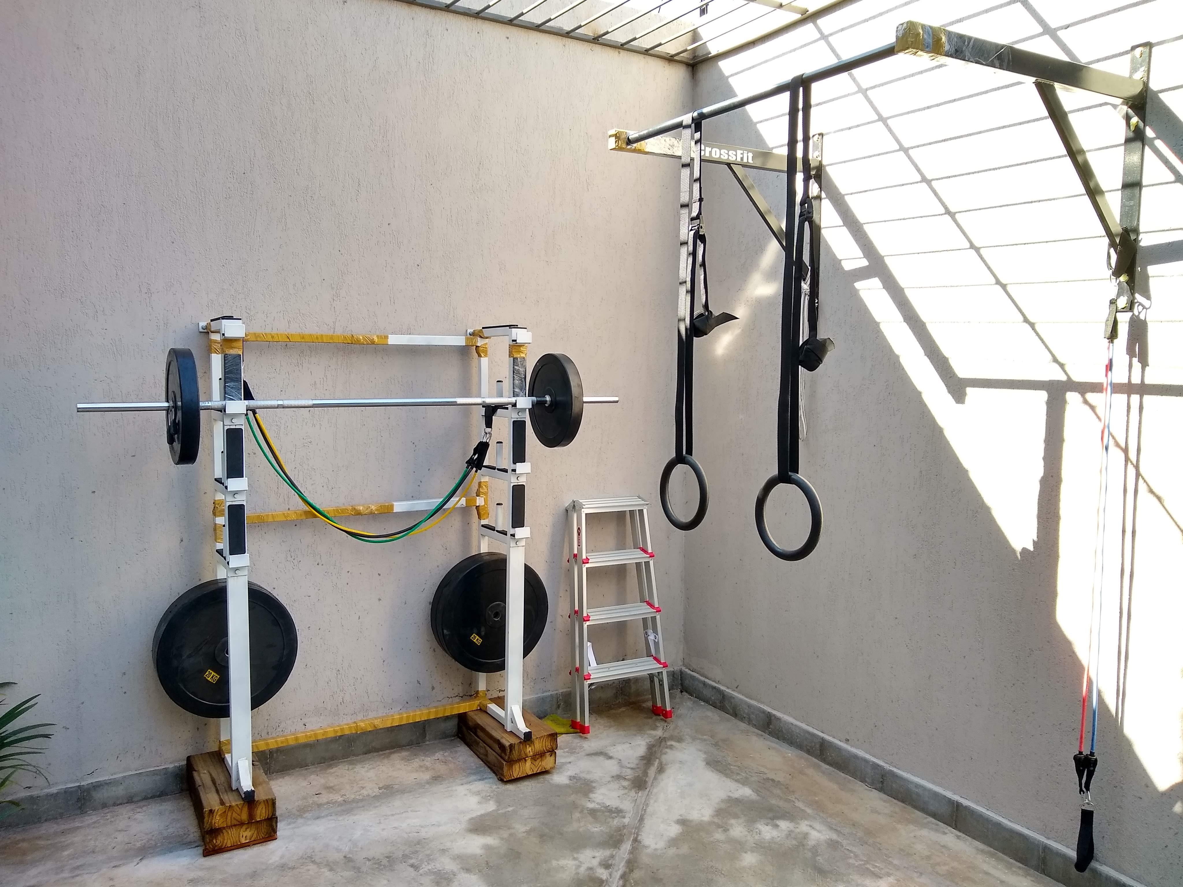 Compact Outside Gym r/homegym