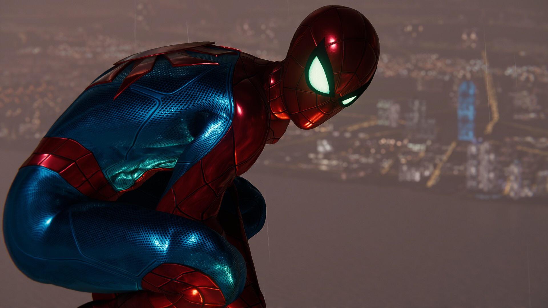 Spider Armor Mk 4 is simply beautiful SpidermanPS4