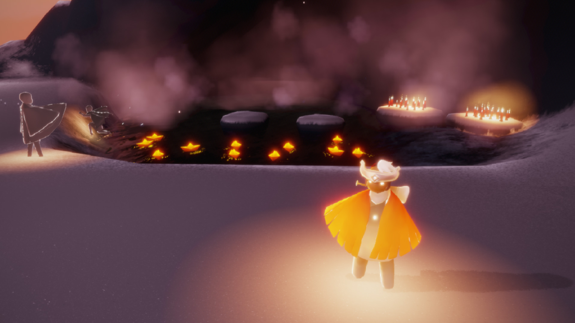 I just found out there's a hot spring in the Village of Dreams! r/SkyGame