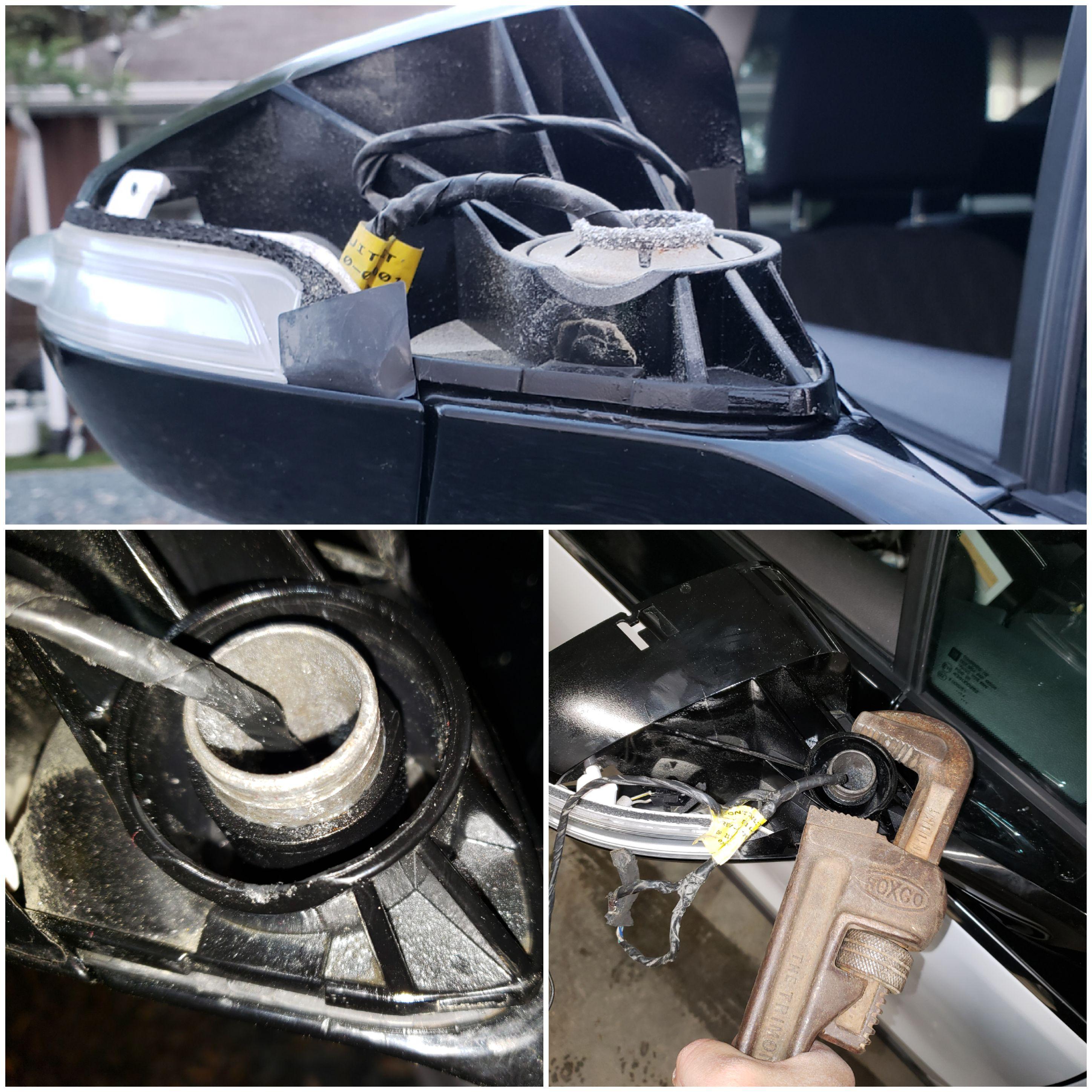 Stuck EXTERIOR MIRROR GEN1 anyone's fixed it? r/volt