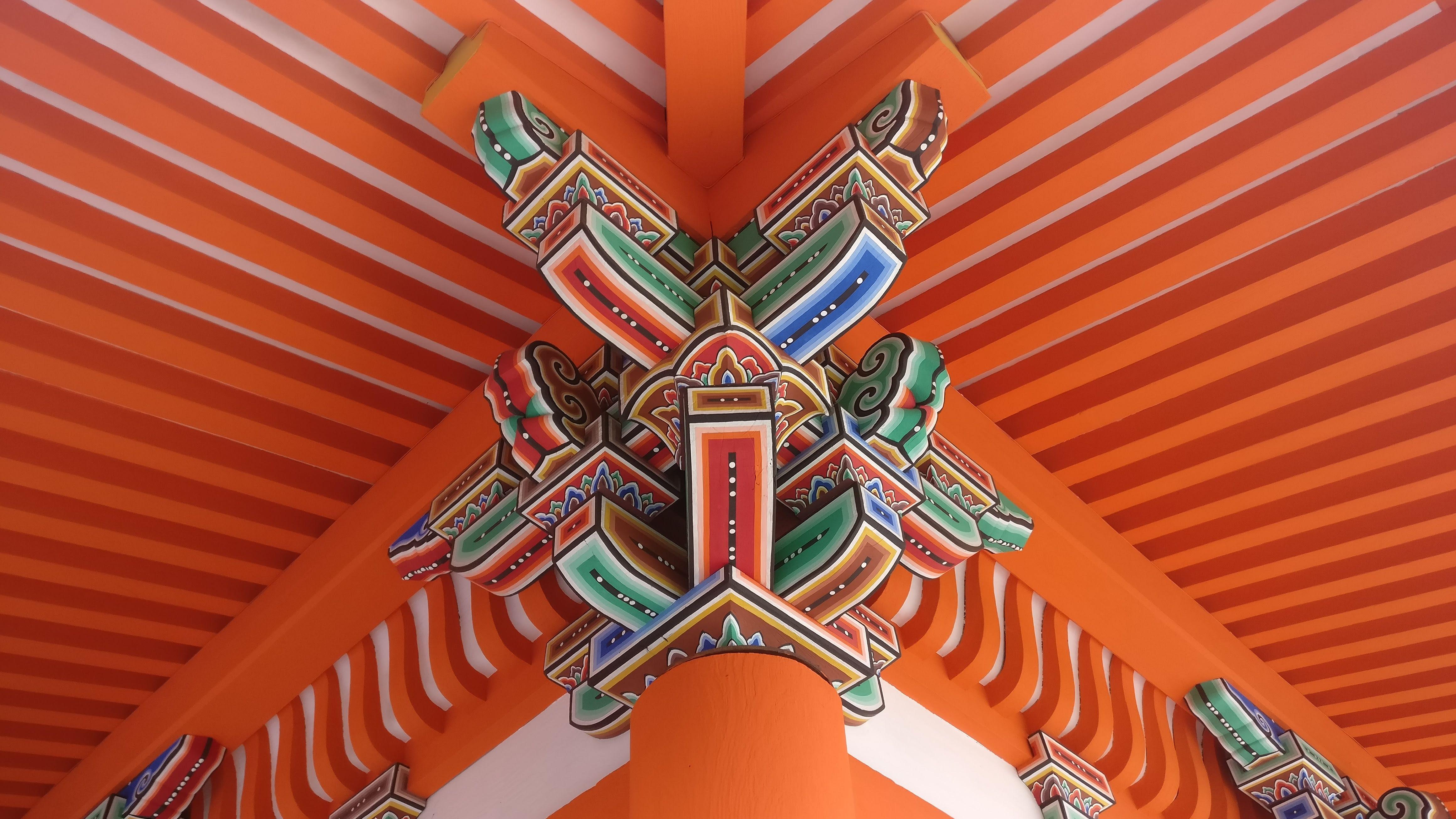 Japanese joinery at Buddhist temple in Kyoto, Japan r/pics