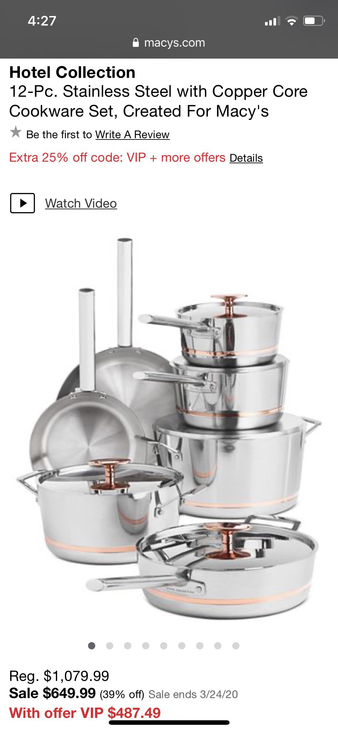 Hotel Collection Macy’s r/cookware