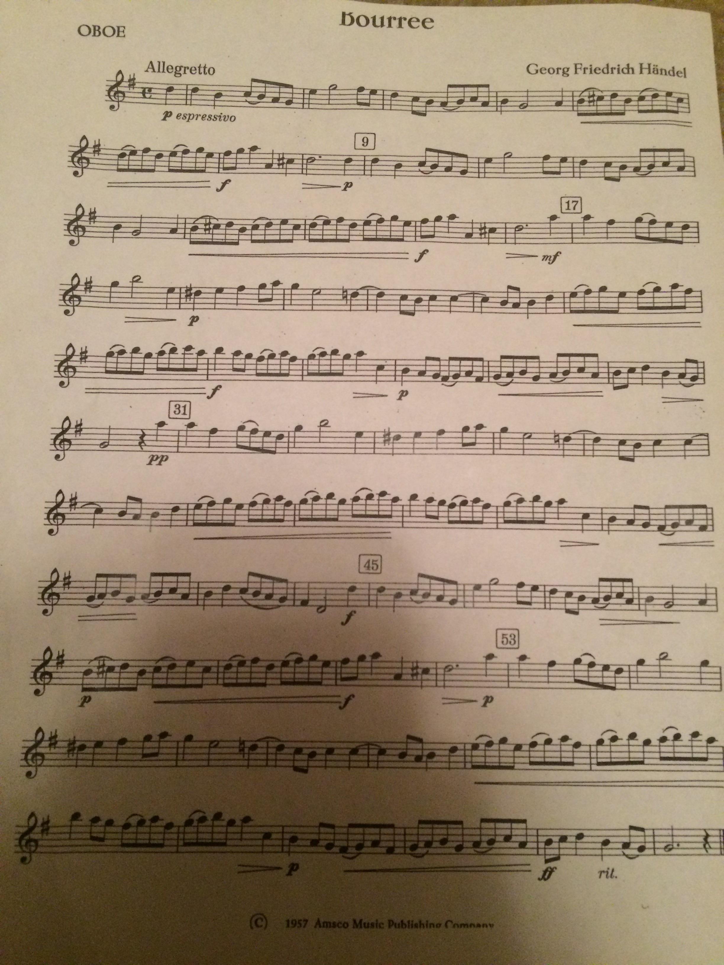 Solo, time to practice! r/oboe