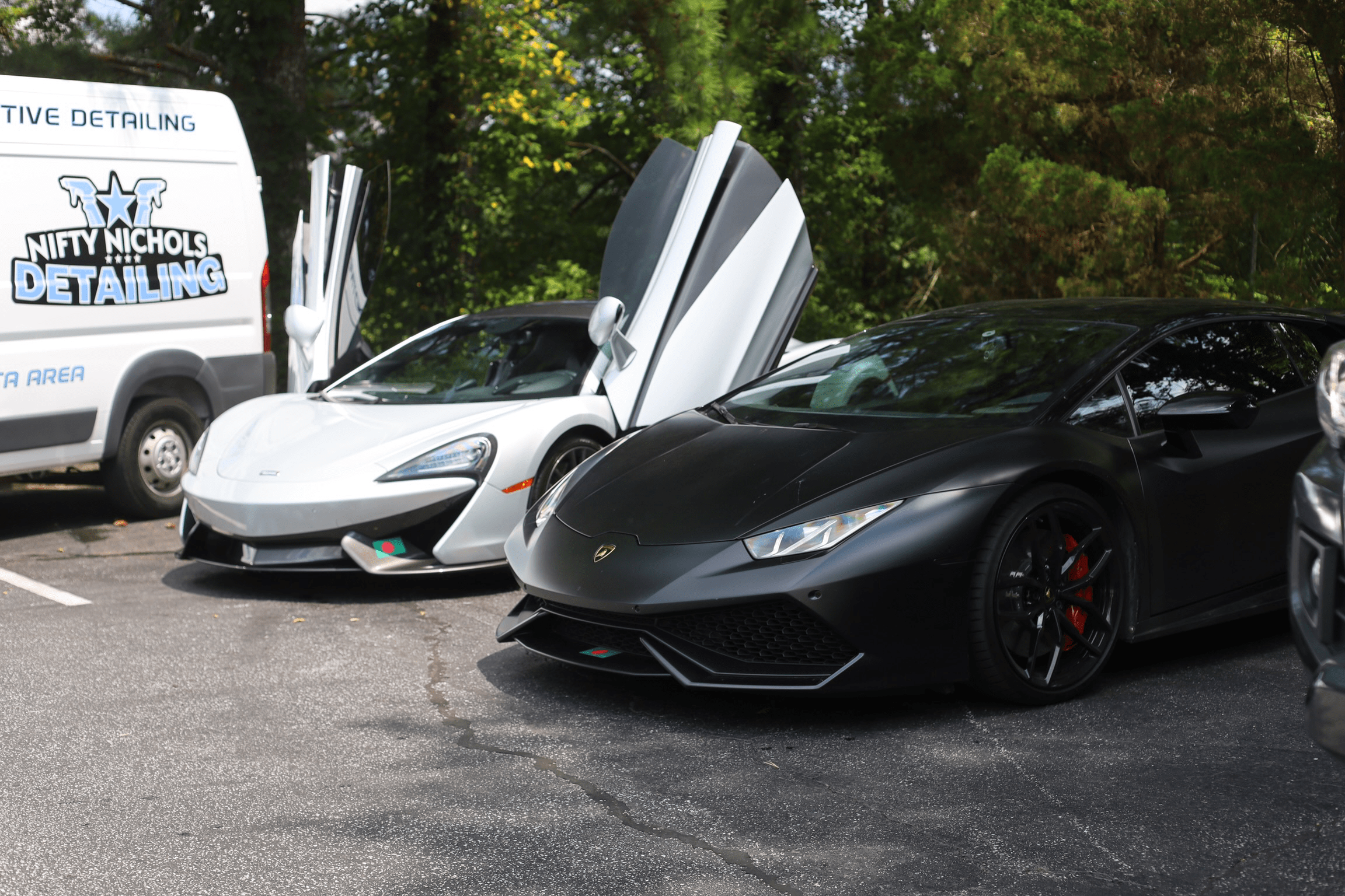 Both of my cars out at the same time Huracan