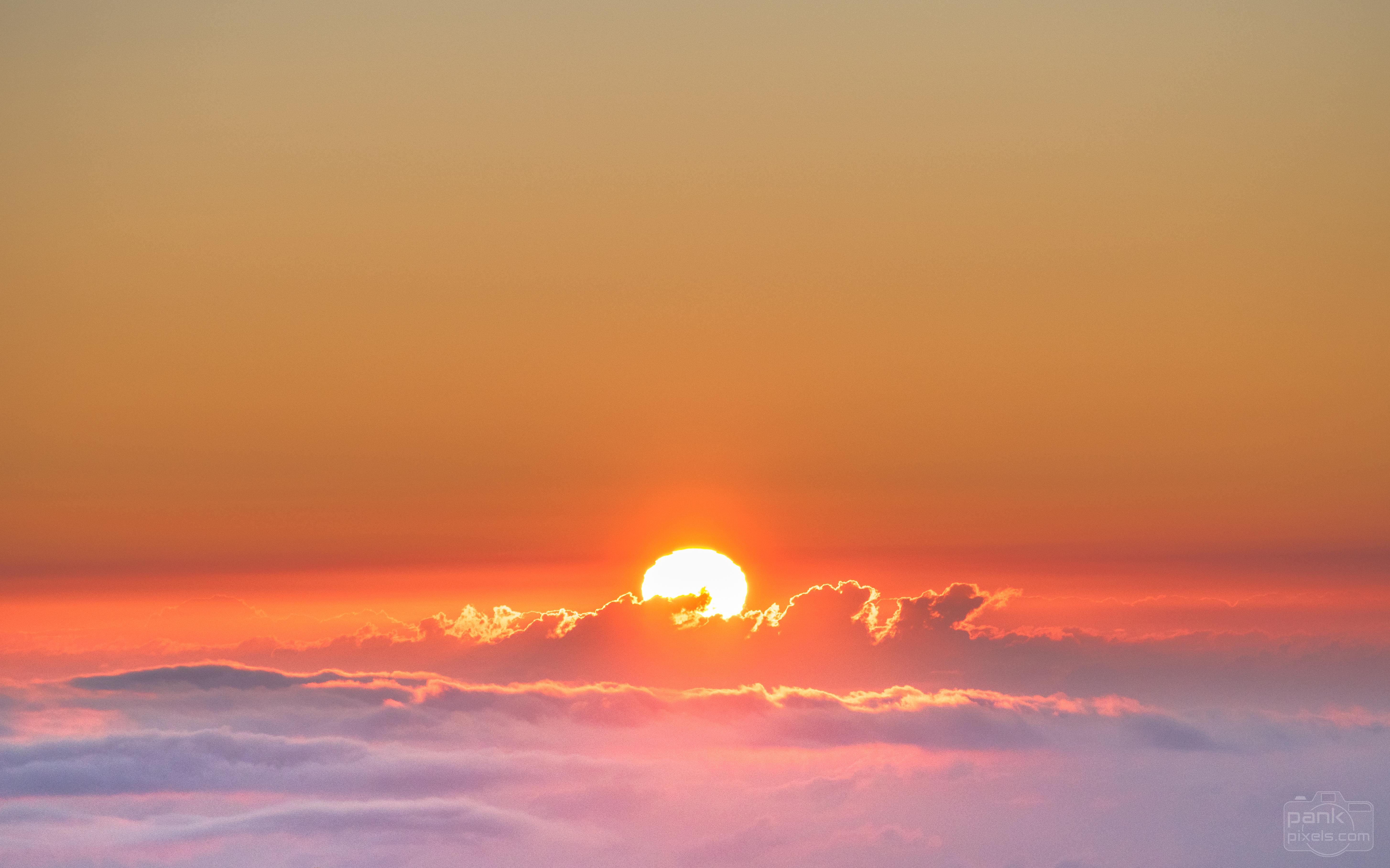 Sunrise from Haleakala (The House of Rising Sun), Maui, Hawaii [OC