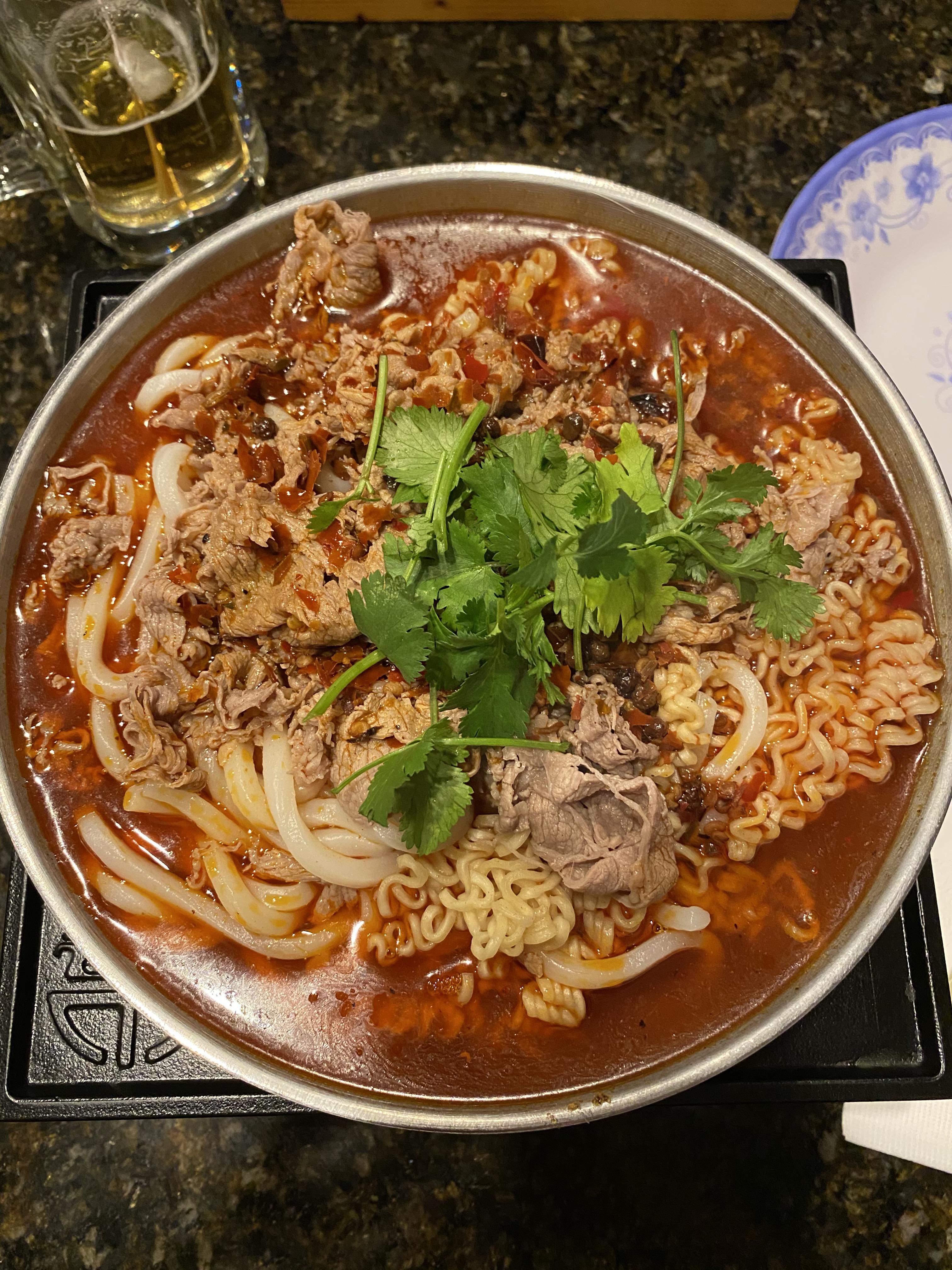 [I ate] Spicy Beef Hot Pot r/food