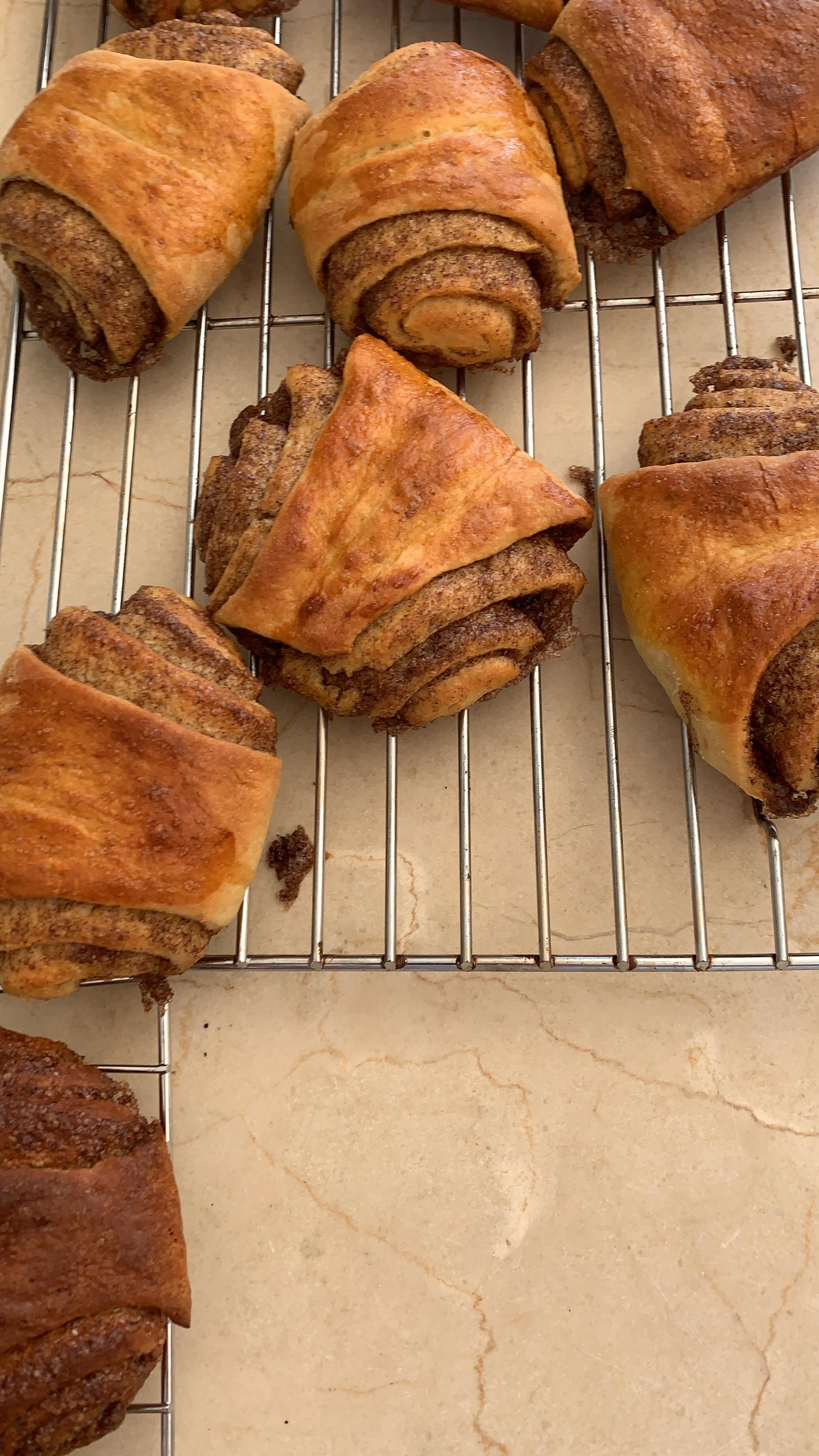 Franzbrötchen aka the cinnamon roll on crack from northern Germany r