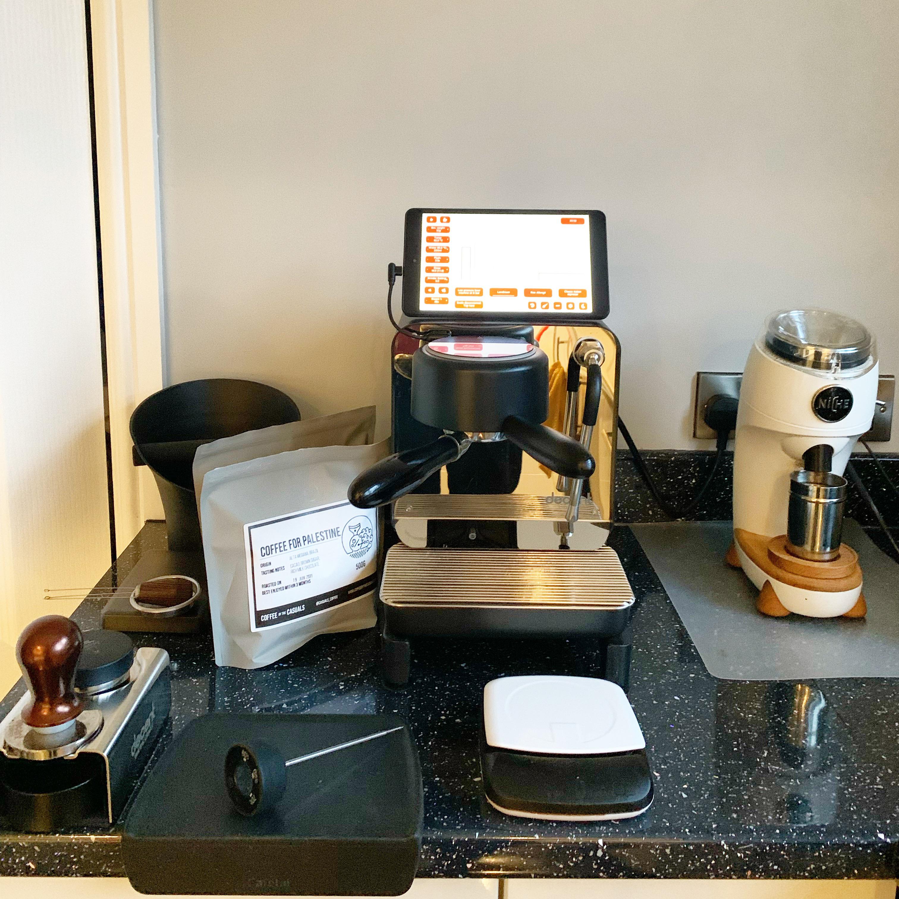 My (probably) endgame setup Decent DE1 Pro plus Niche r/espresso