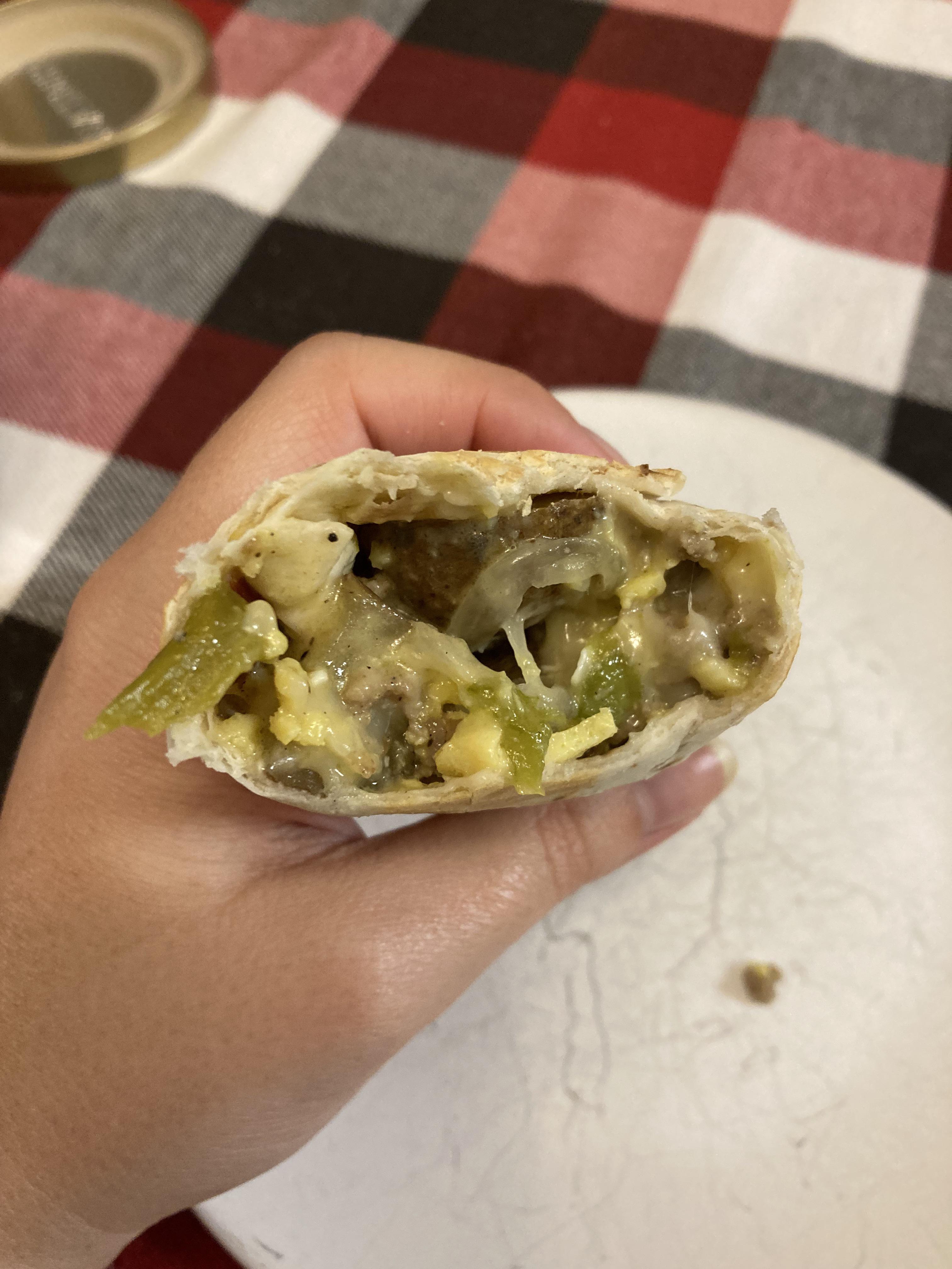 [Homemade] Hatch Green Chile Breakfast Burrito r/food