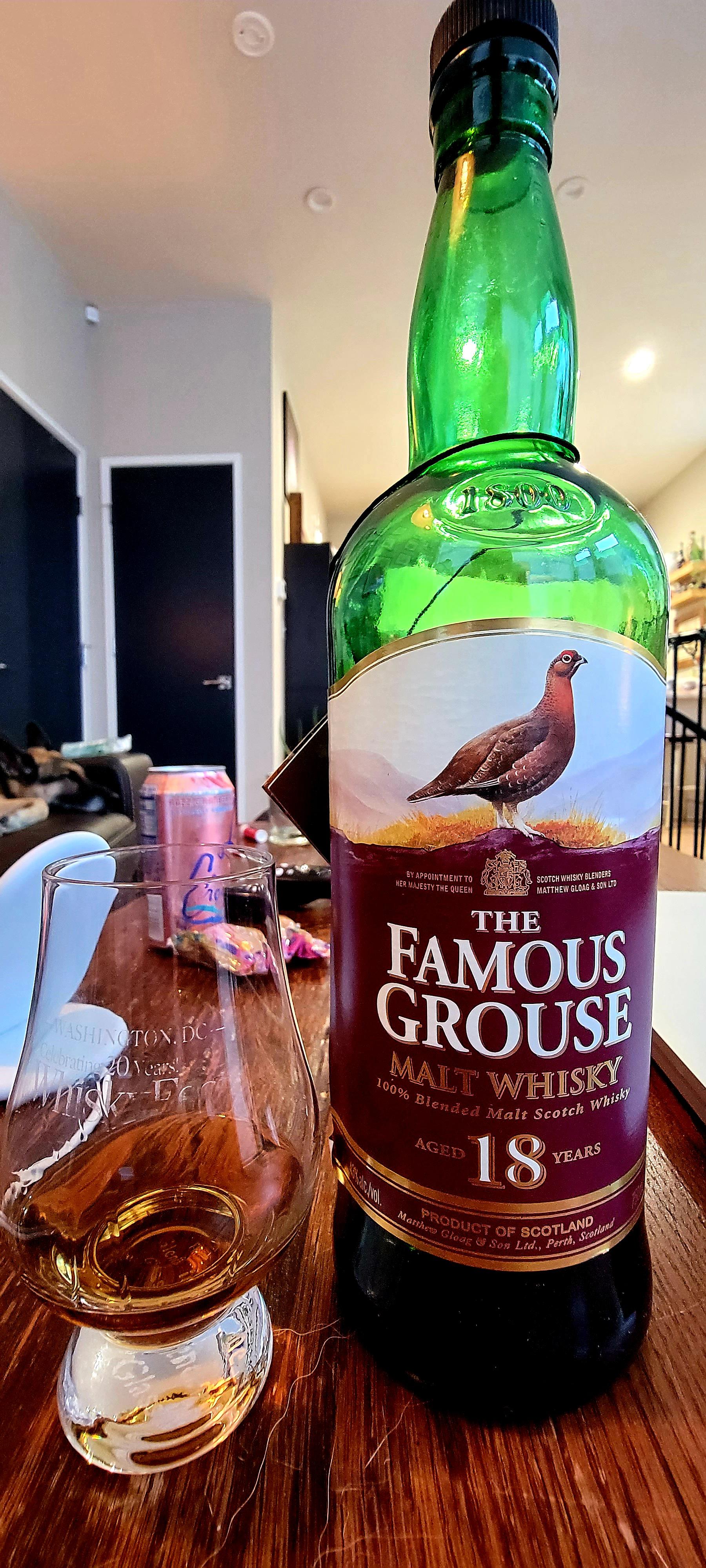 Review 252 Famous Grouse 18 Scotch