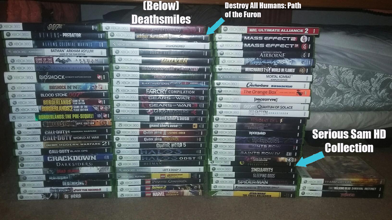 My Xbox 360 Games Collection. I've owned a 360 for 9 years now, and