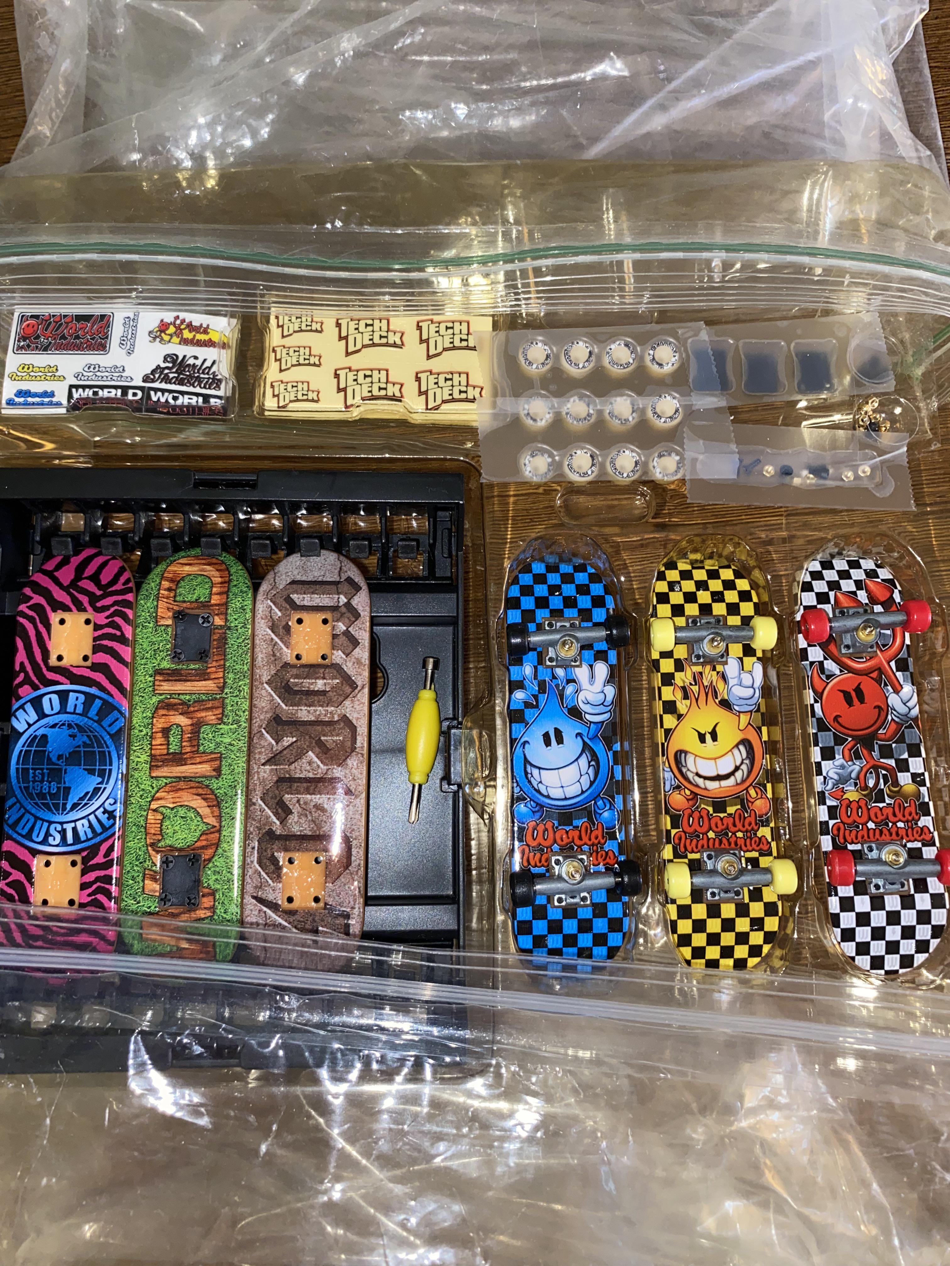 I got these world industries tech decks when I was a little kid, are