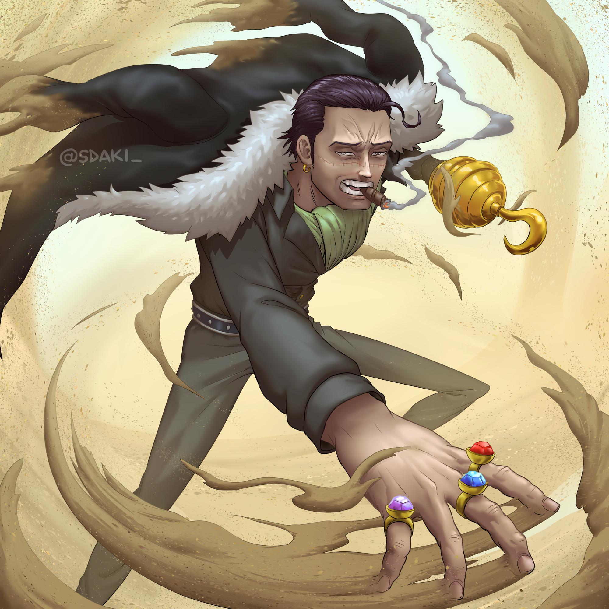 Sir Crocodile fanart by me r/OnePiece