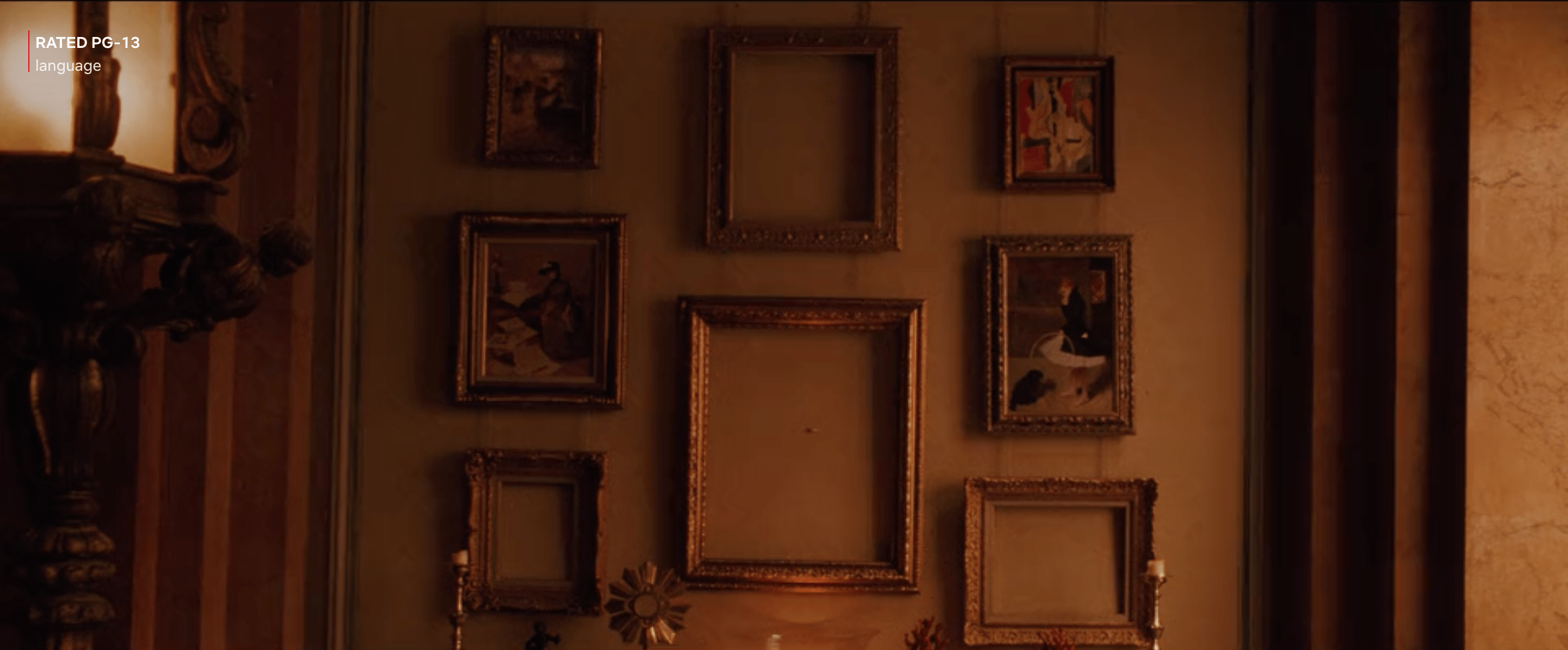 In Oceans 12, they steal only four out of eight paintings