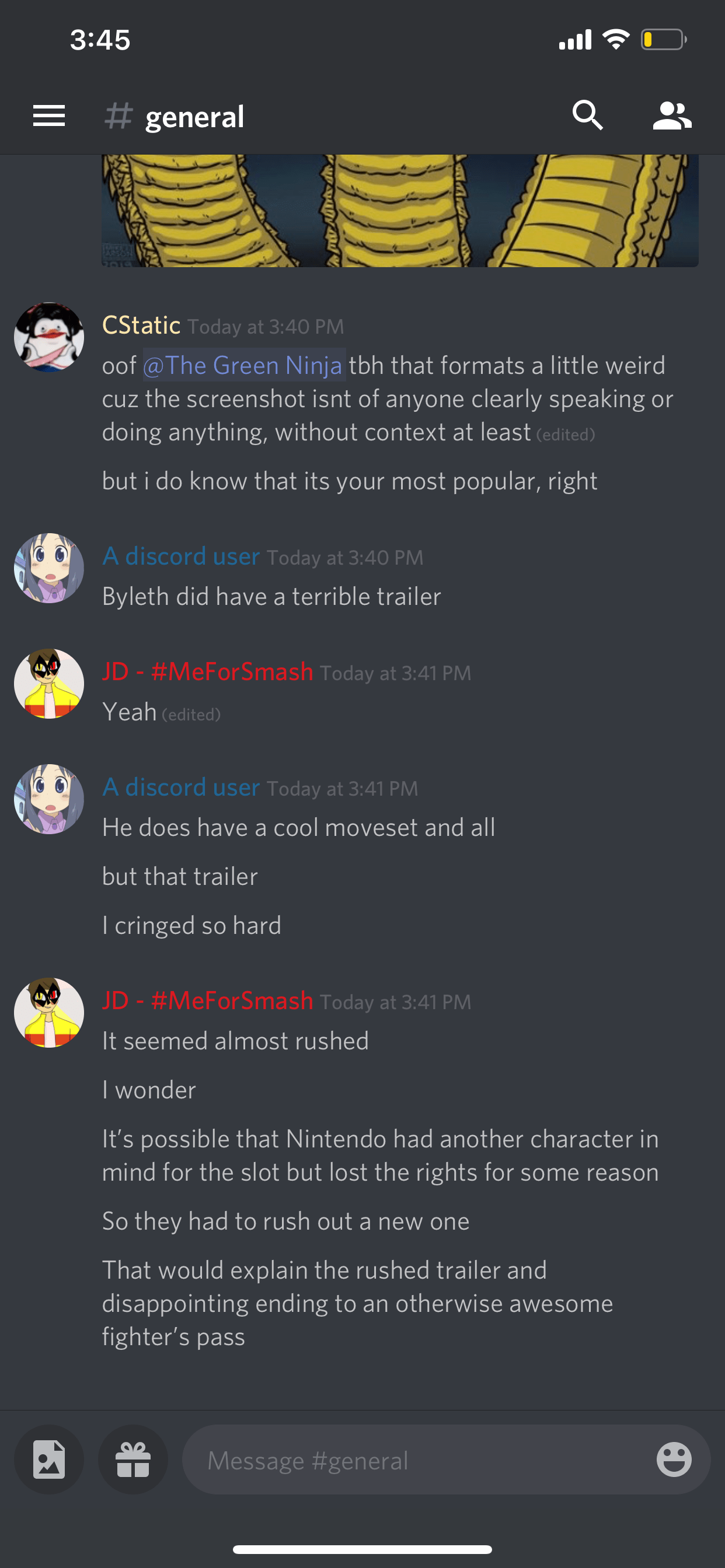A theory on Byleth from a discord I’m in r/SmashBrosUltimate