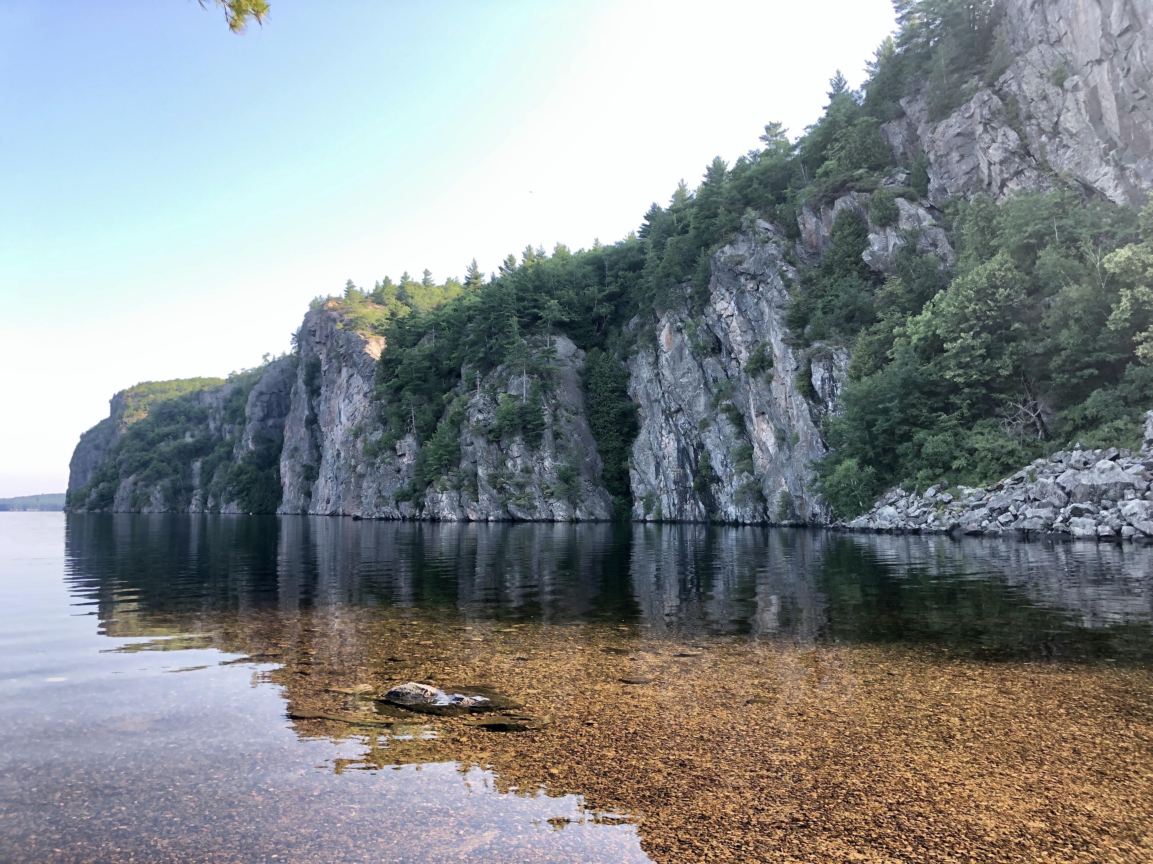 Mazinaw Rock, Bon Echo Provincial Park, Cloyne Ontario r/camping