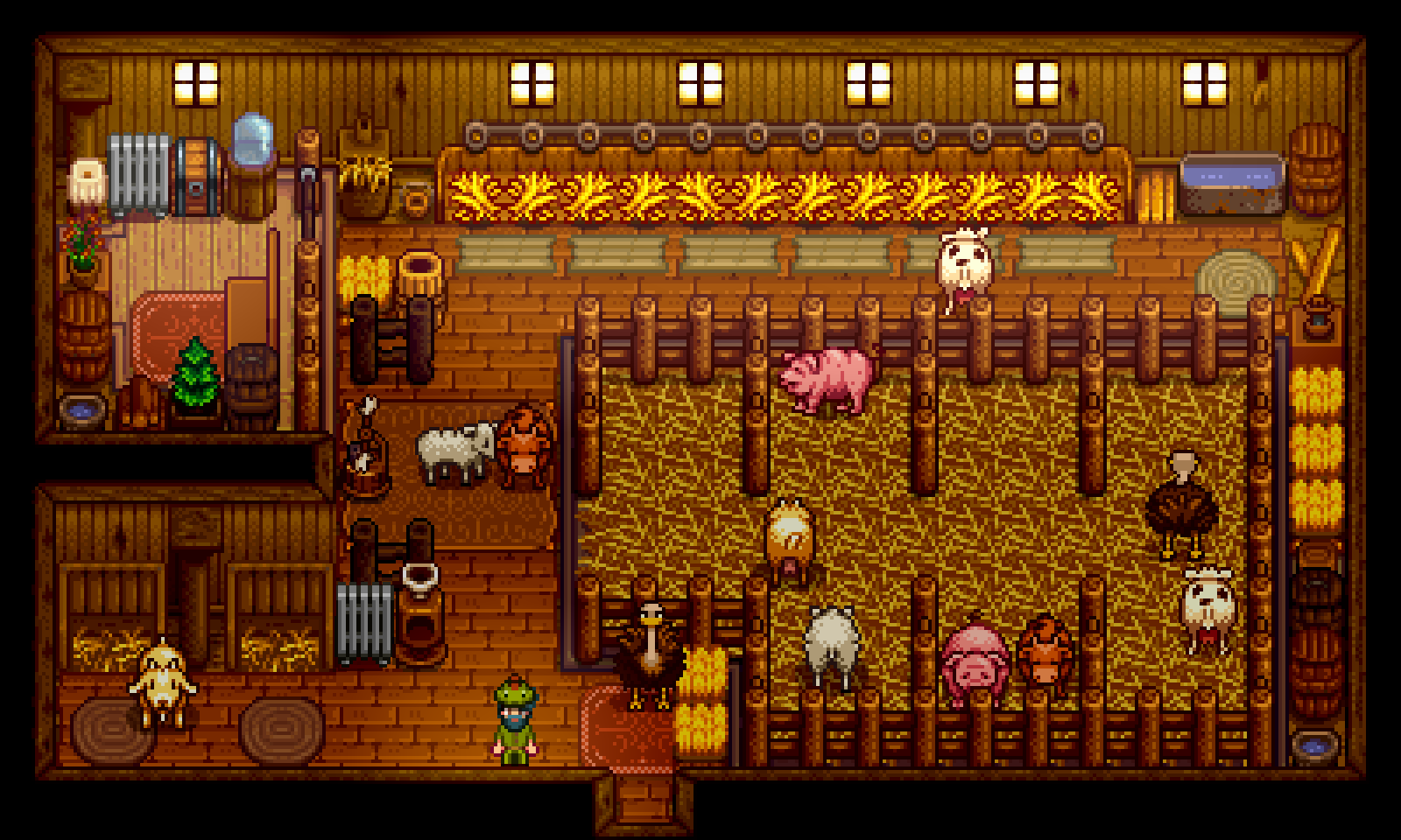 I tried to decorate my barn... accept suggestions to improve