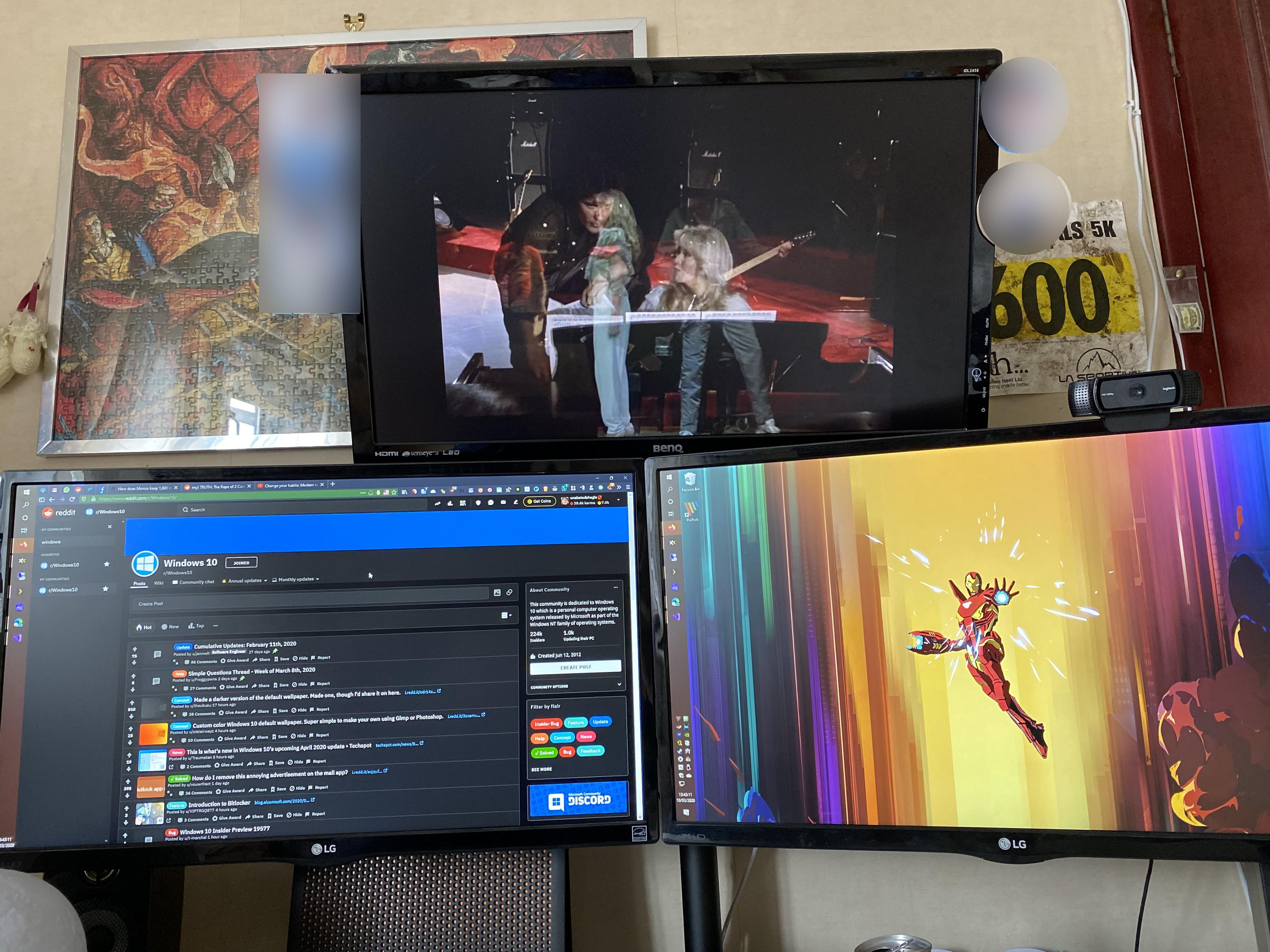 How do I move windows to the top monitor with the keyboard? I use