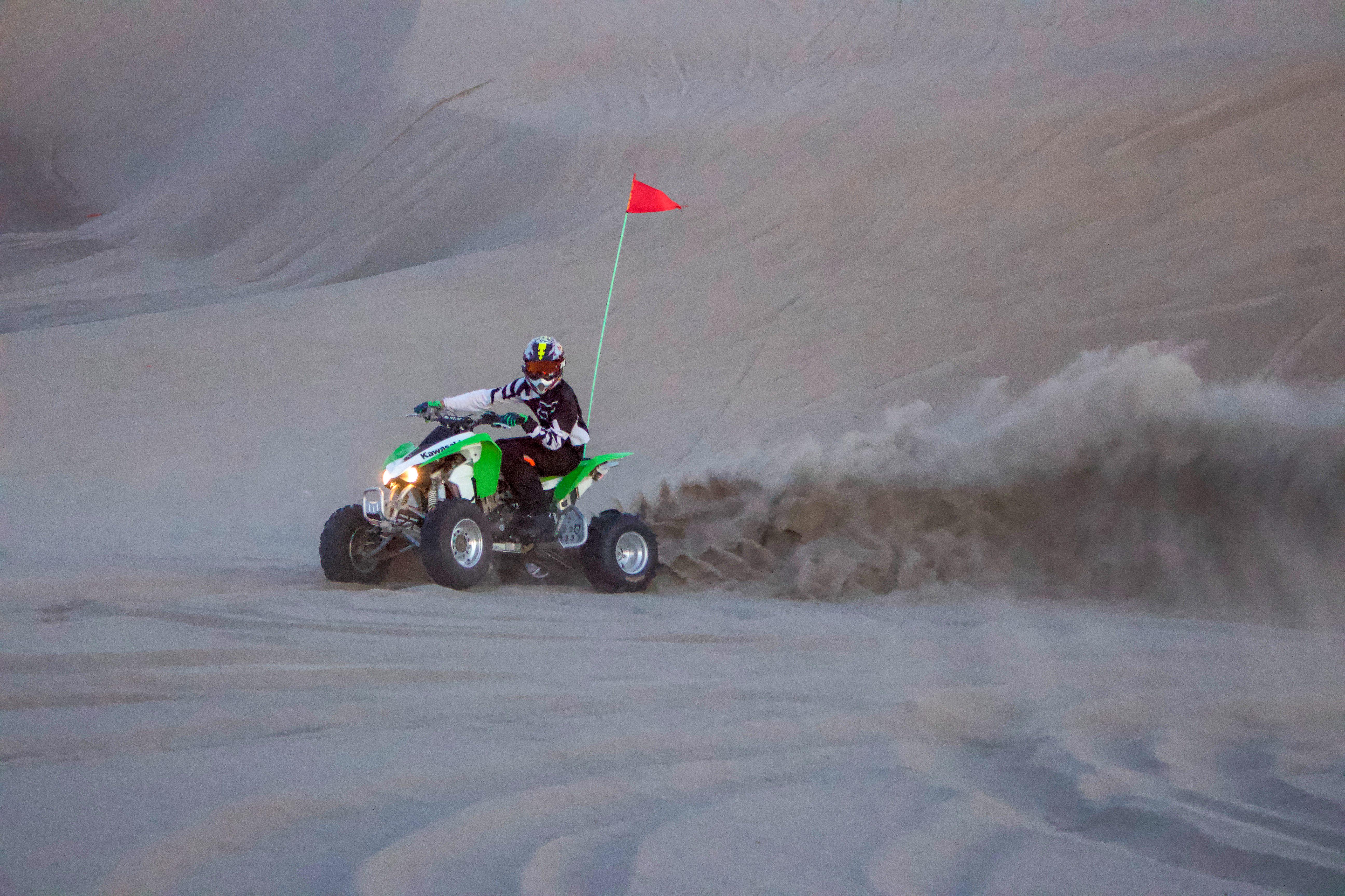 KFX 450r in the sand dunes r/ATV