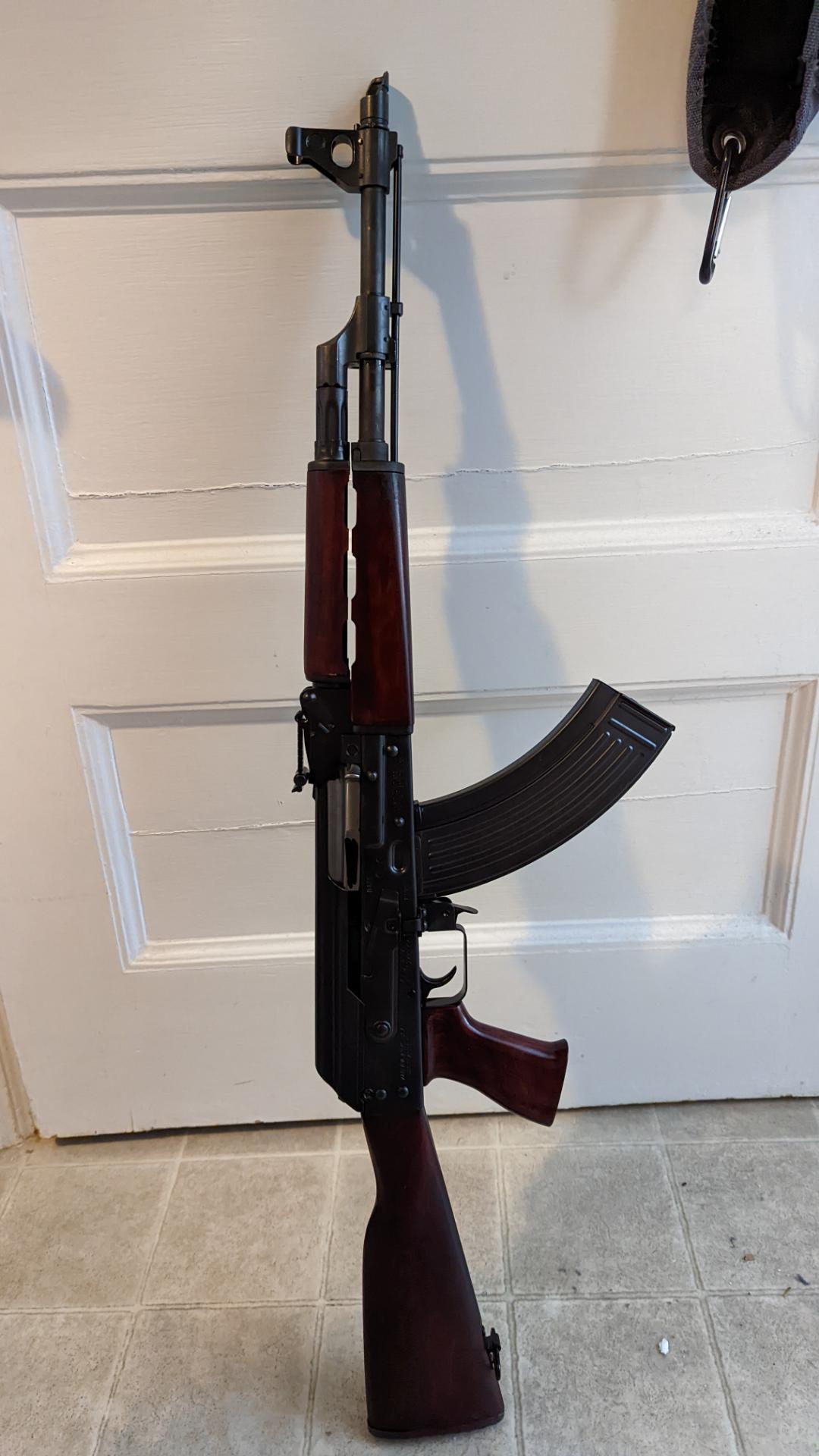 ZPAP M70 with Serbian Red furniture. It's one solid rifle. r/ak47