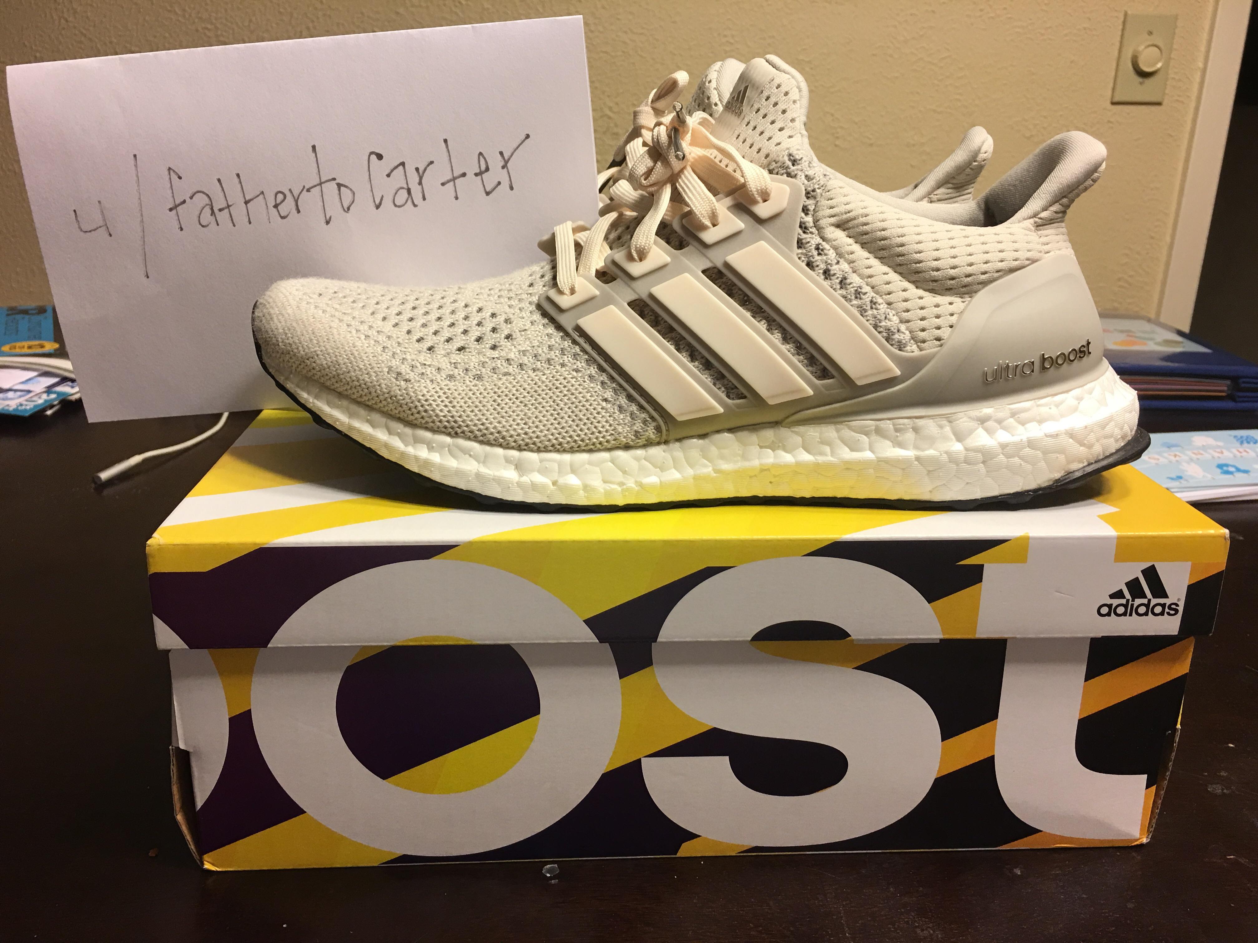 [FS/FT] Adidas Ultra Boost Cream 1.0 (Size 10.5) {375} r/sneakermarket