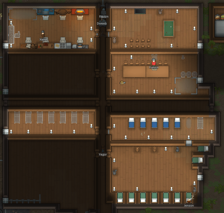 What should I use the extra two rooms for in my new base?? r/RimWorld