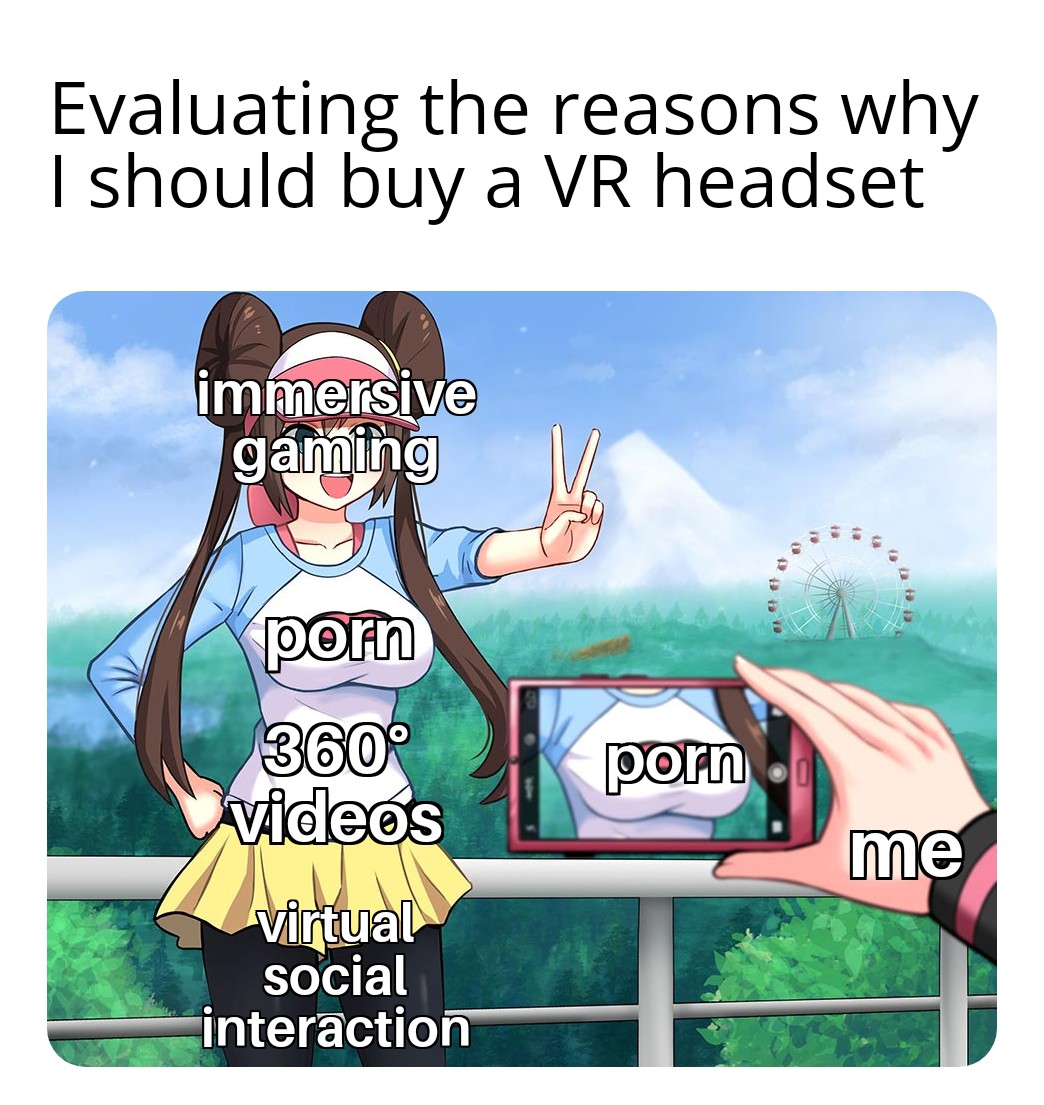 Main Benefits of VR Headset...😍😛👅 r/Hornyjail