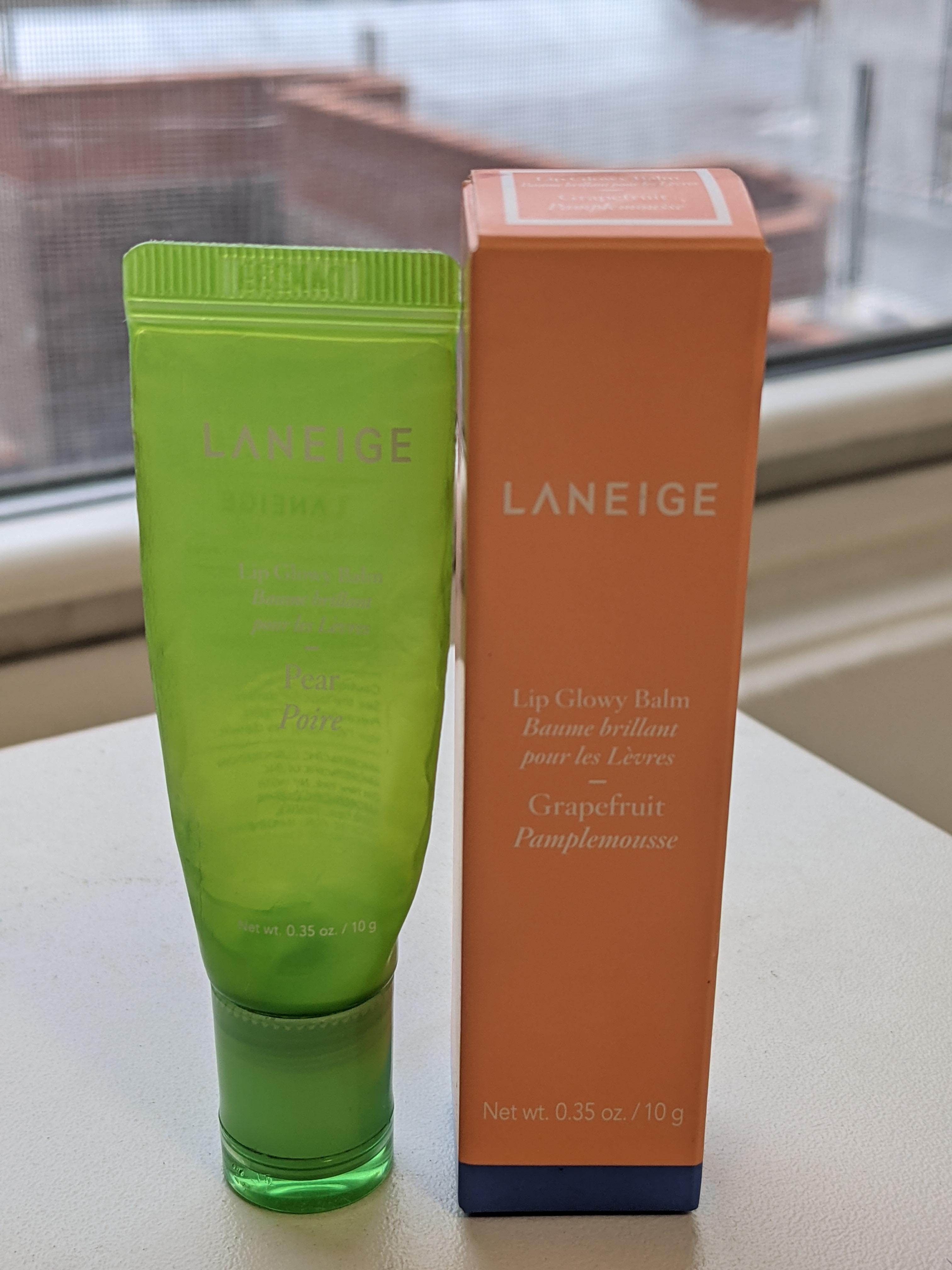 Laneige lip glossy balm pear out, grapefruit in r/PanPorn