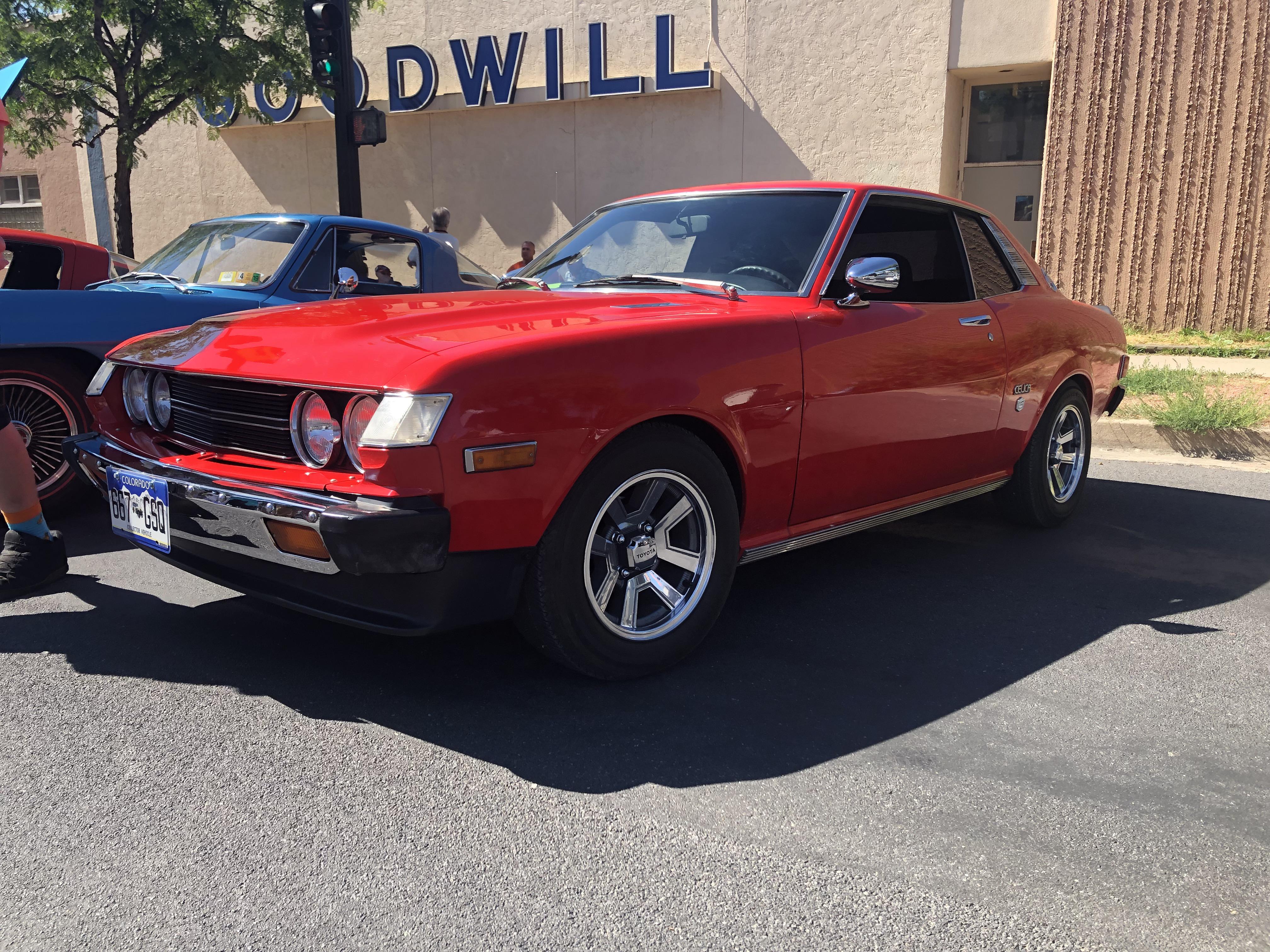 This Celica at a car show in Colorado Springs today r
