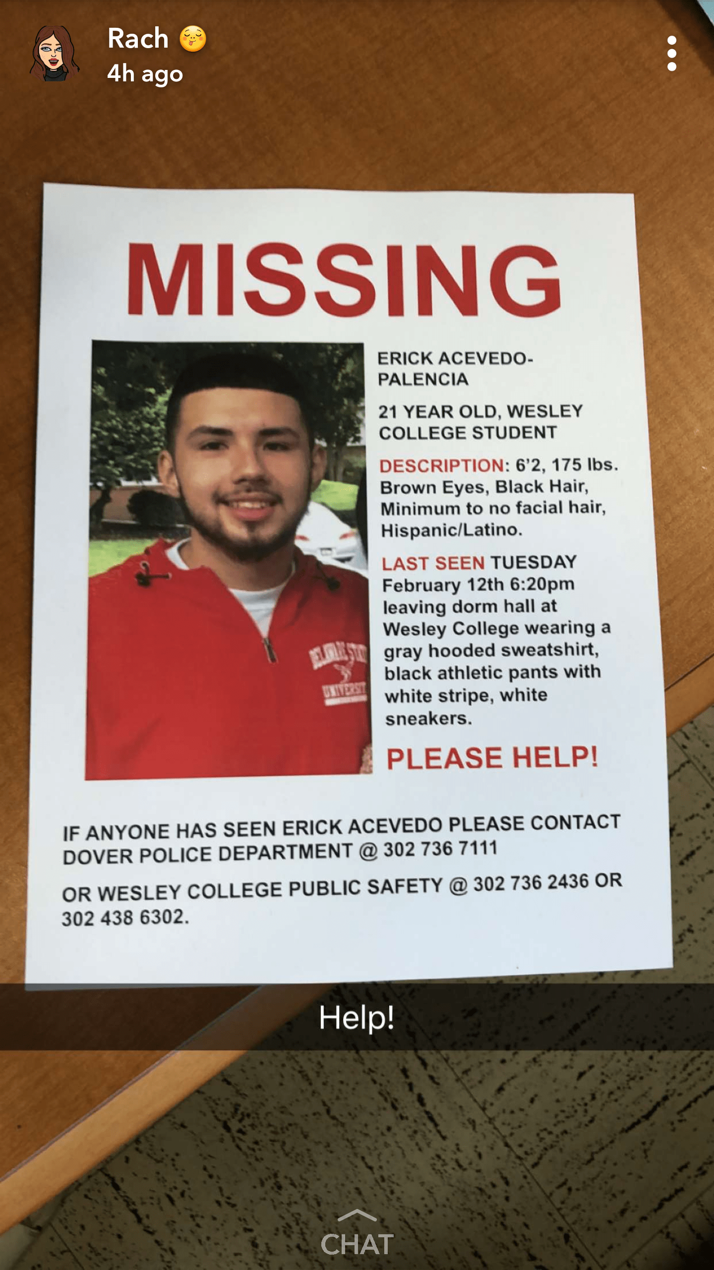 Man missing in Dover area. r/Delaware