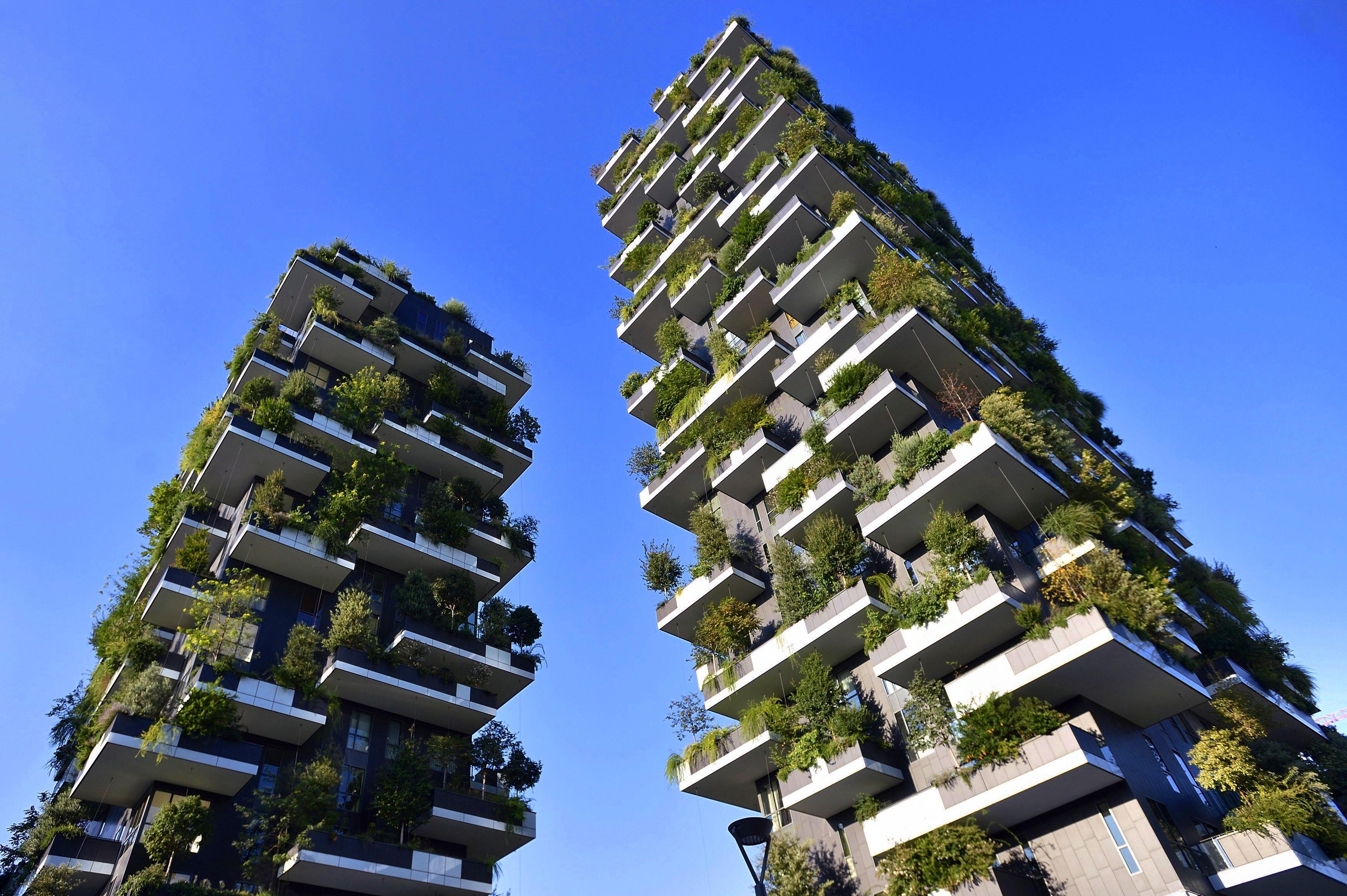 Bosco Verticale (Vertical Forest) is a pair of residential towers in