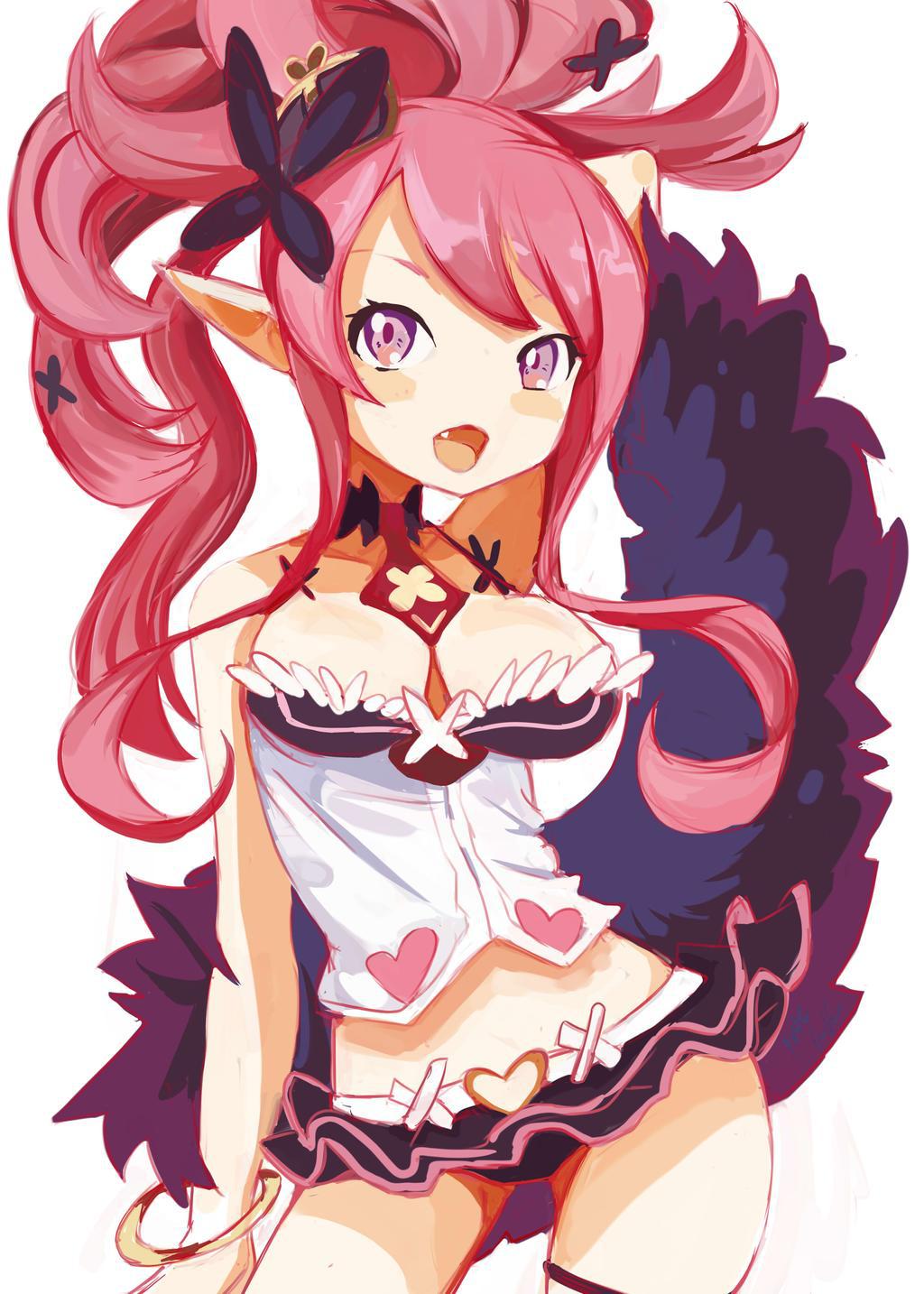 Seraphina showing off : Disgaea