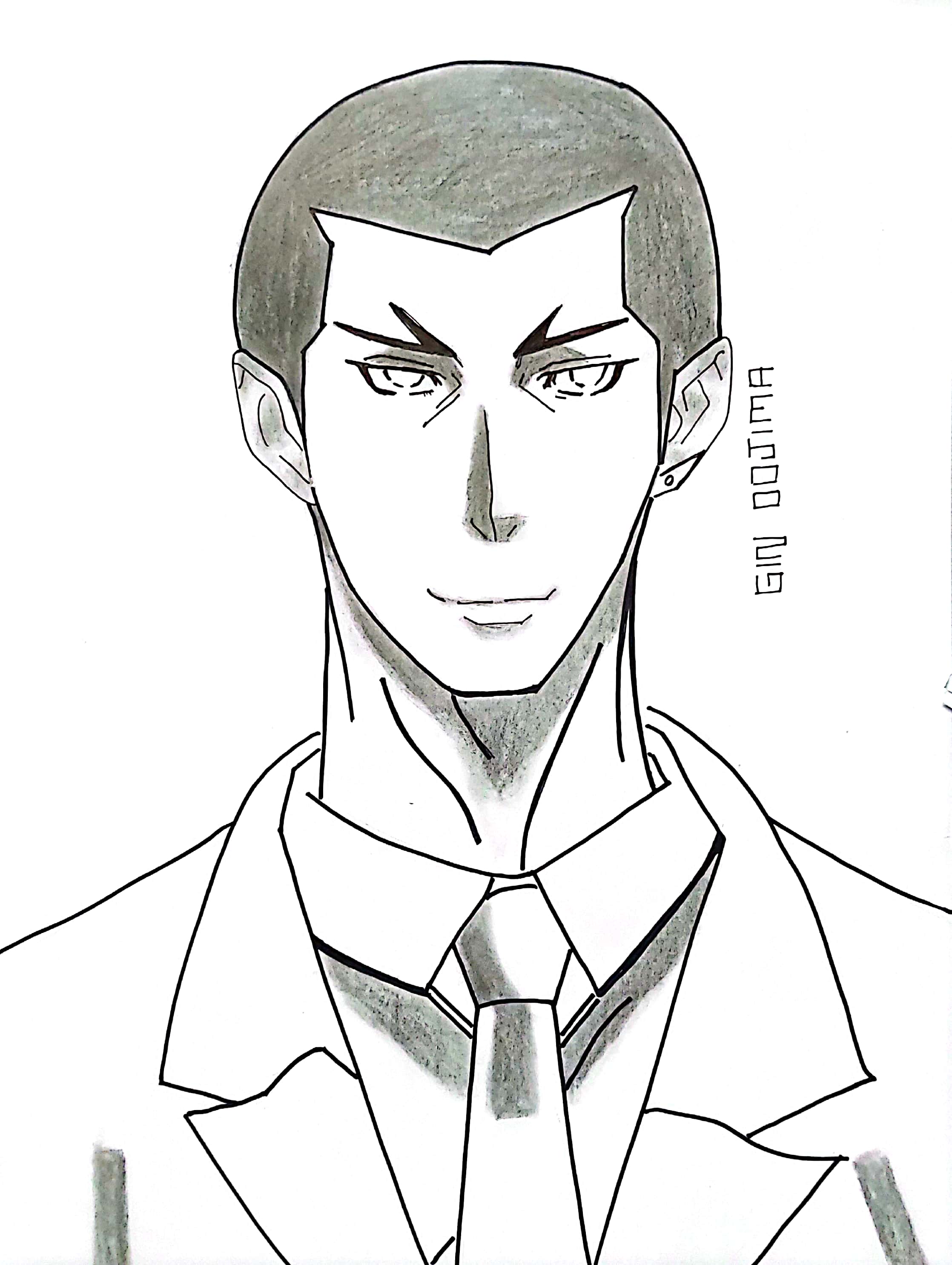A fanart i made of Gin Dojima ShokugekiNoSoma