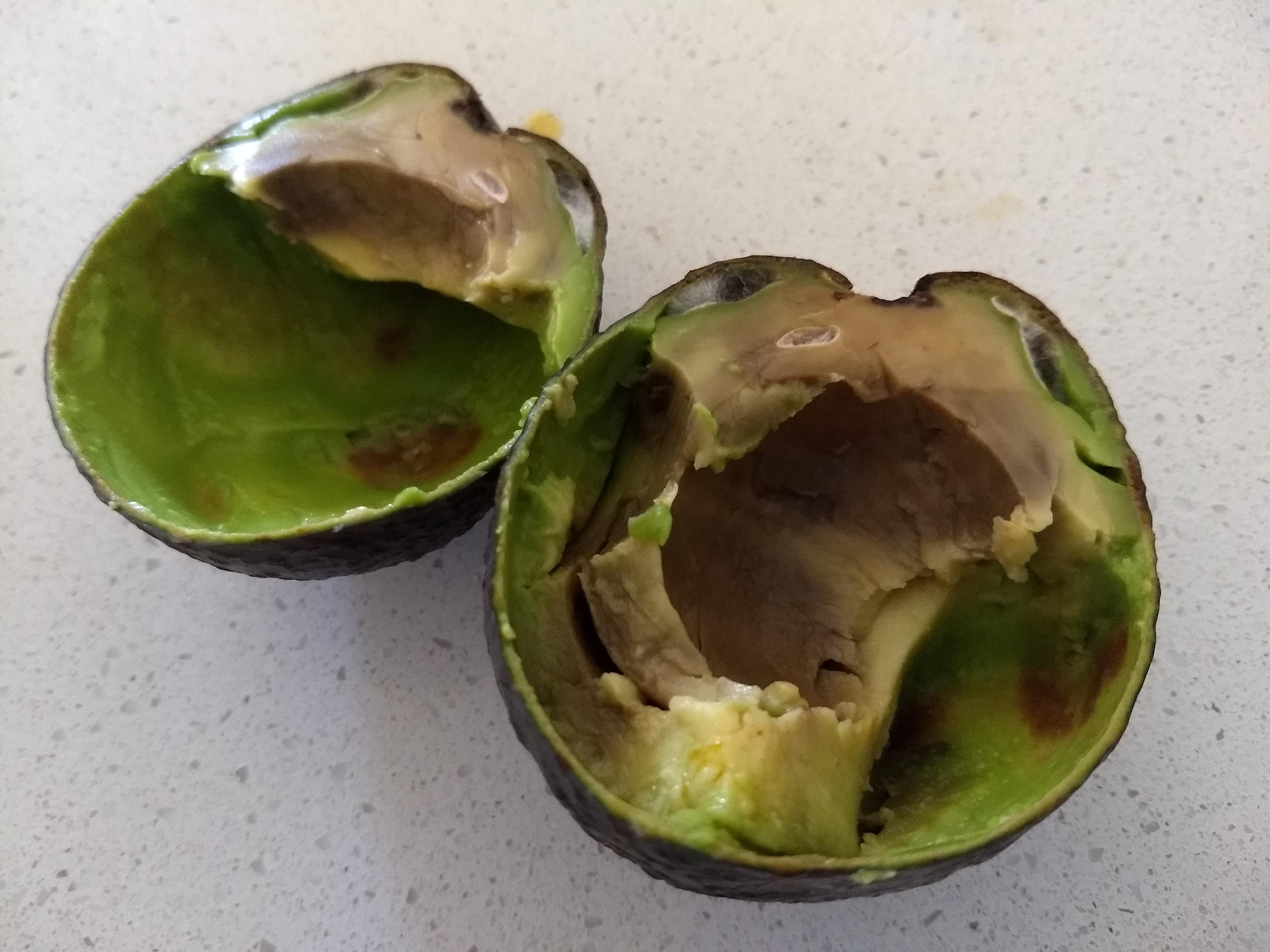 Costco avocados. The bag said it was Hass, but now I see it's