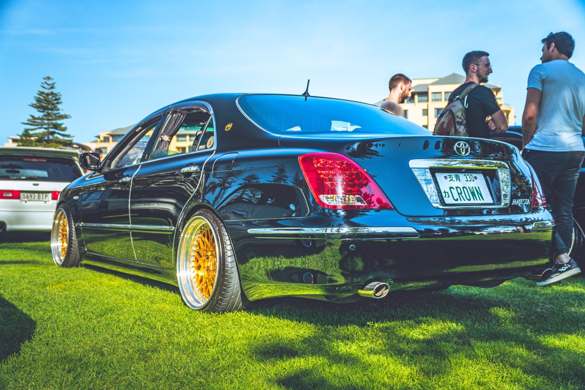 My Toyota Crown Majesta Art In Motion MA27 Wheels All Japan Day