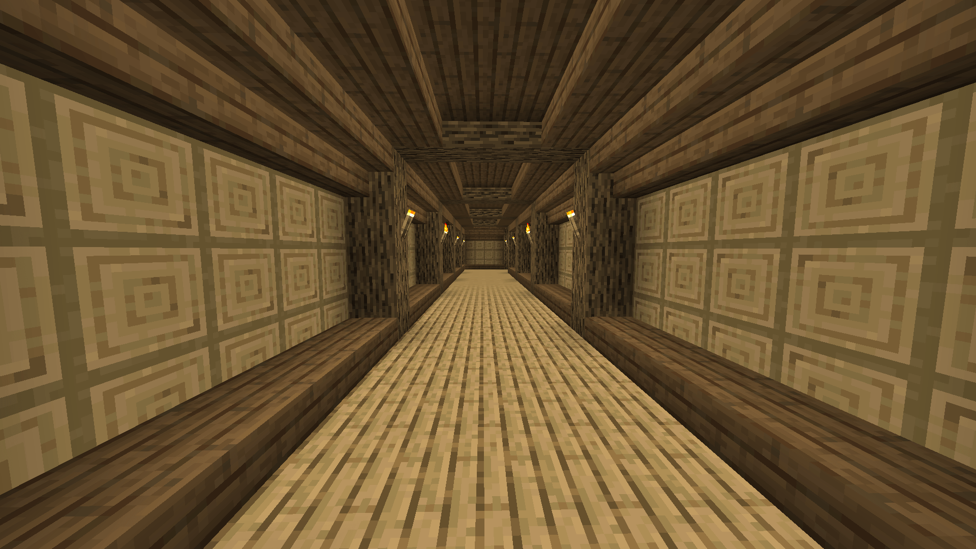 A nicelooking tunnel r/Minecraft