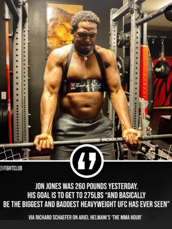 I said it once and I'll say it again... A Jon Jones with KO Power is