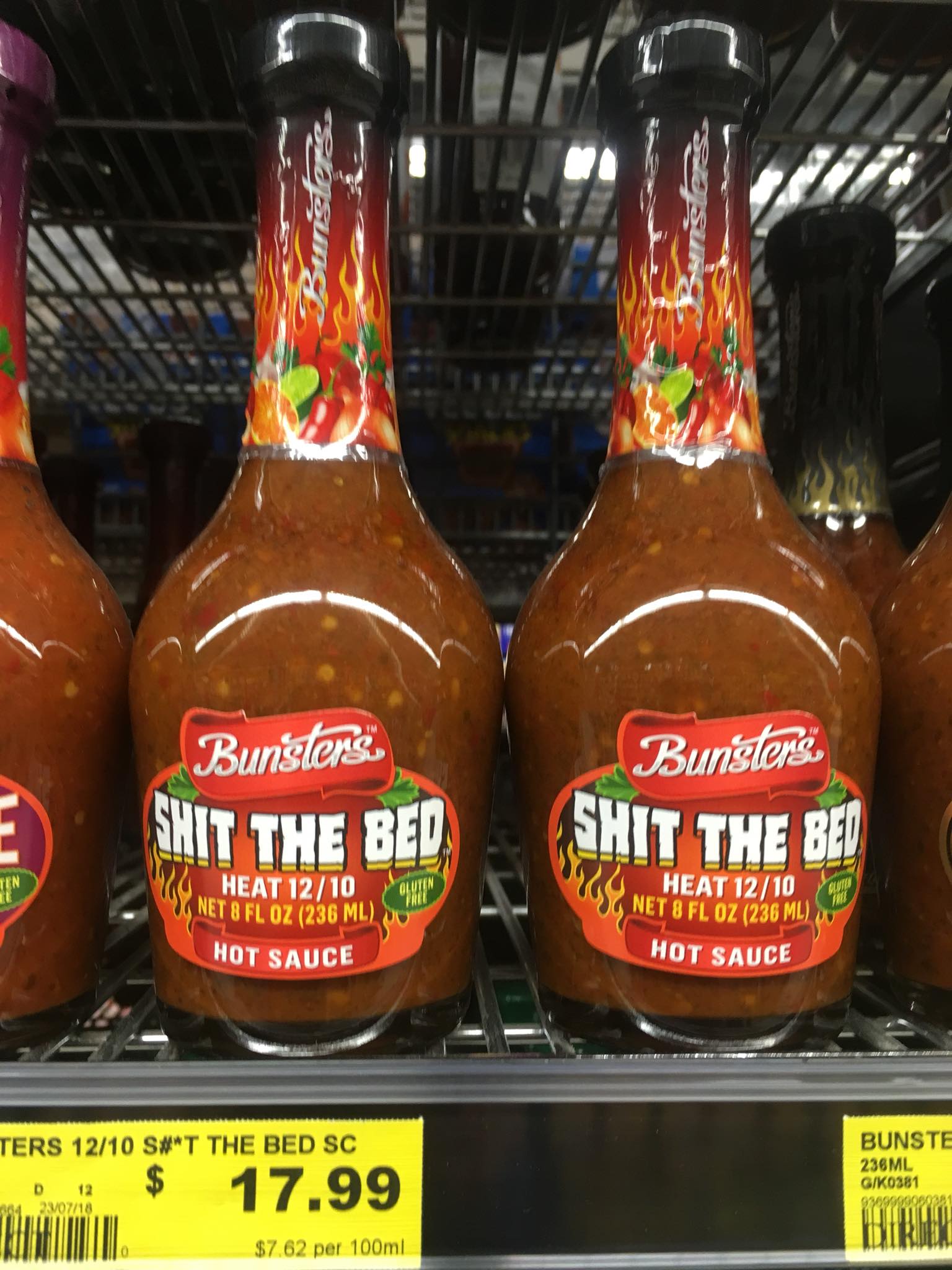 Chilli sauce names in Australia funny