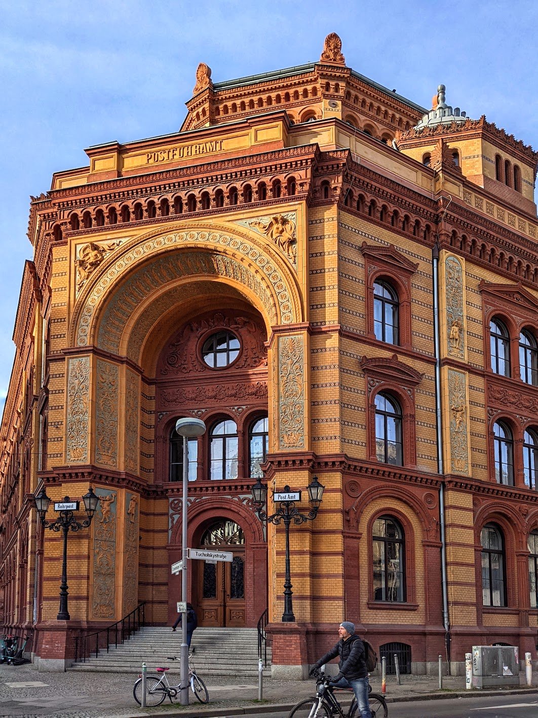 Post Office, Berlin, Germany. Built in 1881, designed by Carl Schwatlo