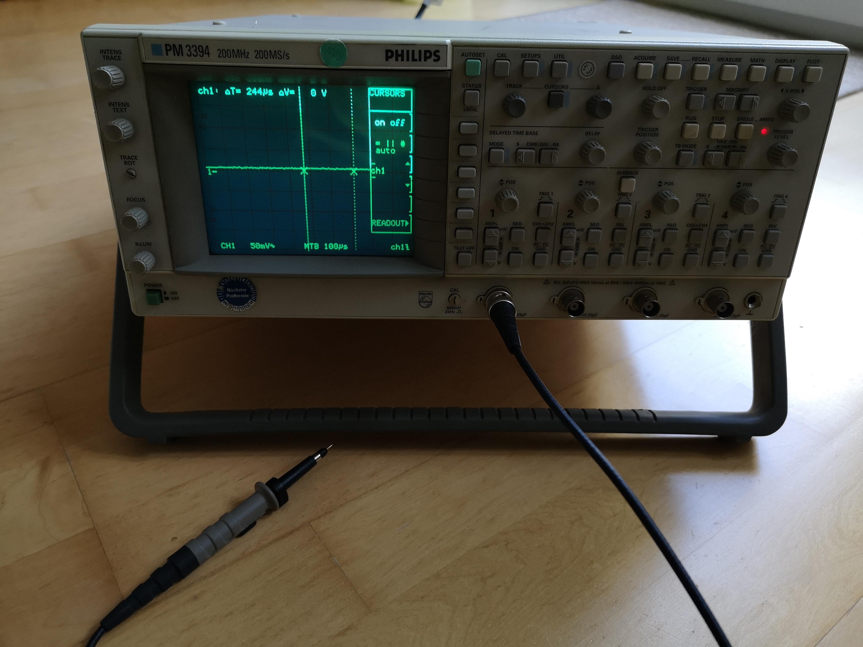 Was kann man mit so einem Oszilloskop(?) machen? Wenn ich