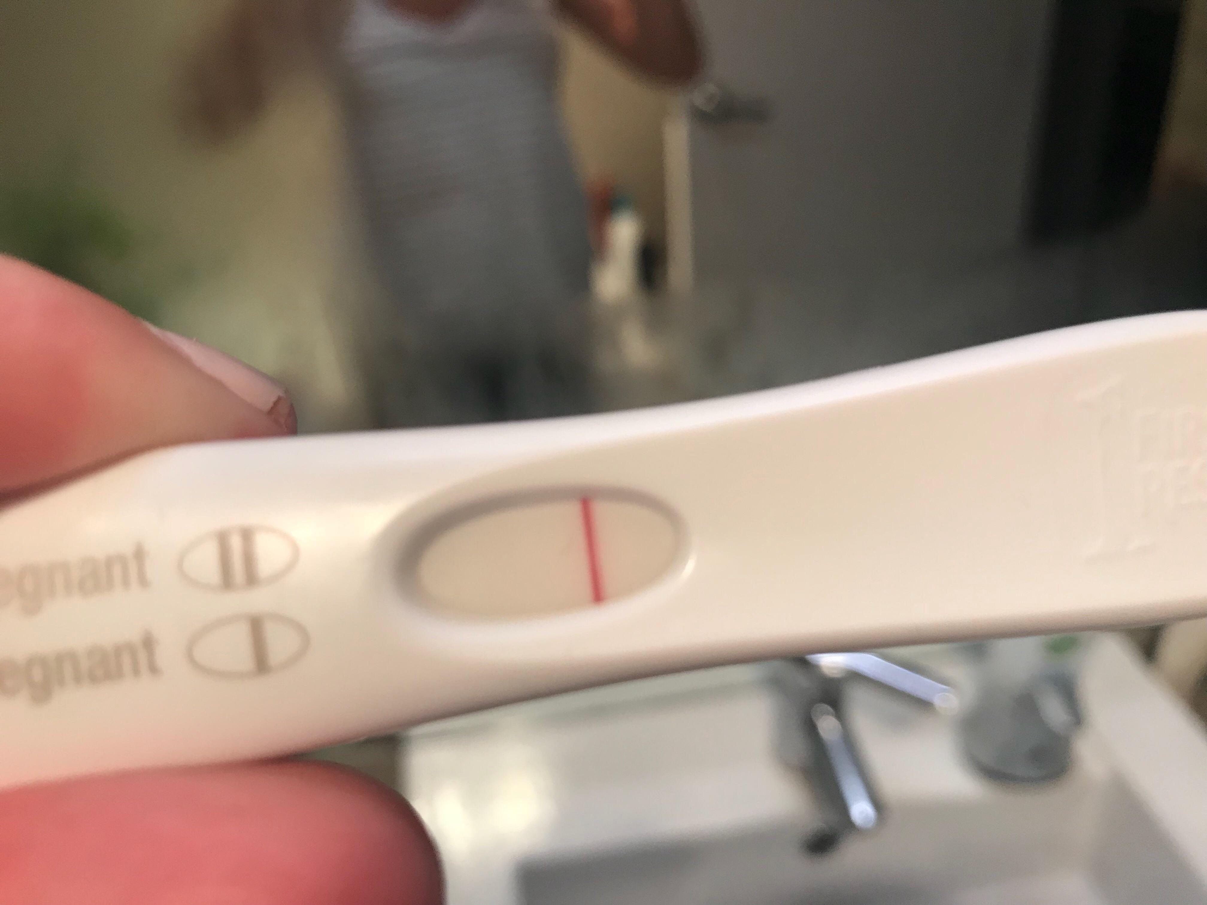 What do you think. Can you see anything.9dpo. Fr pregnancy test r